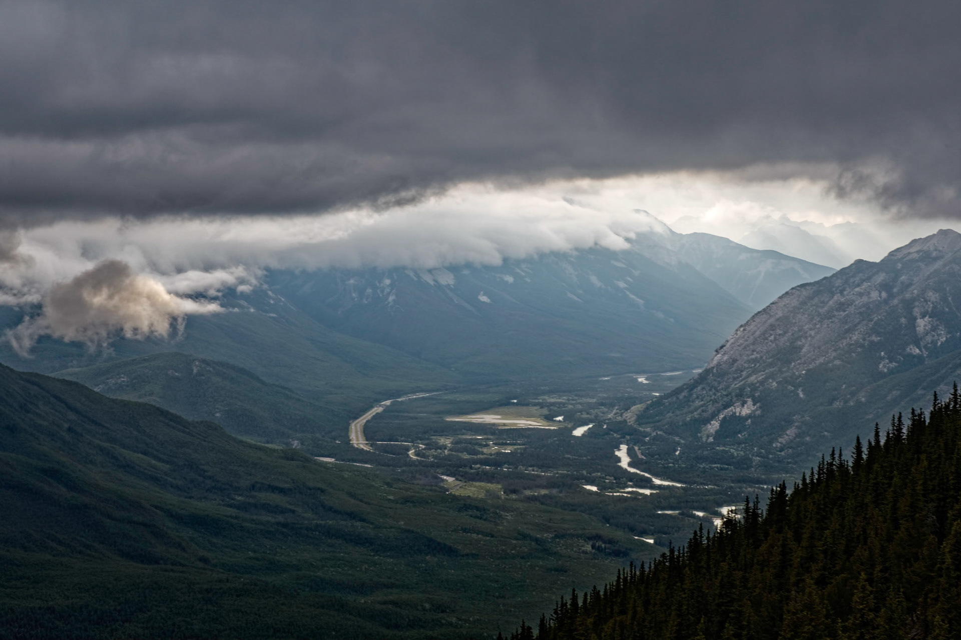 View from Banff Gondola 3