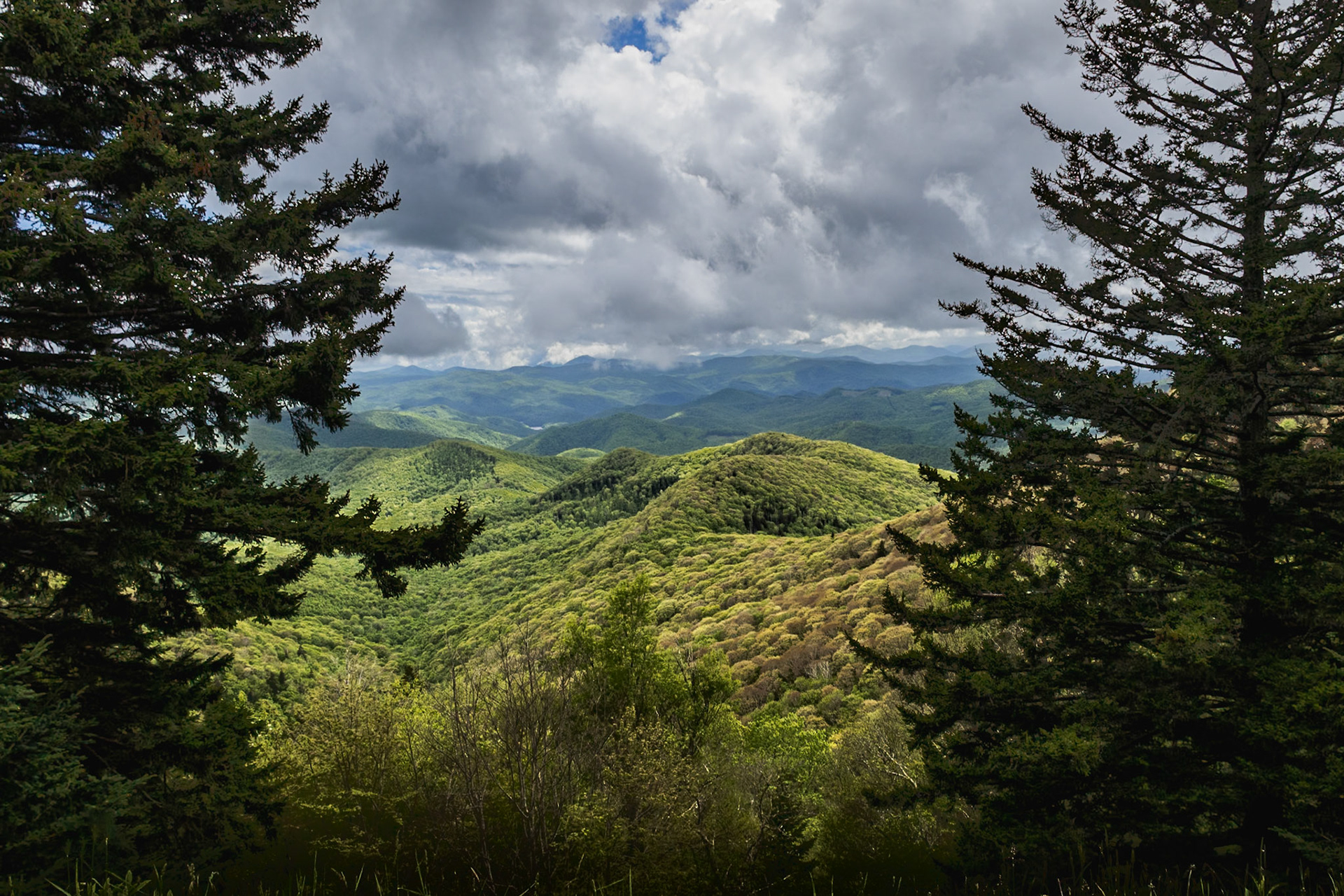 Wolf Mountain Overlook, Blue Ridge Parkway, NC