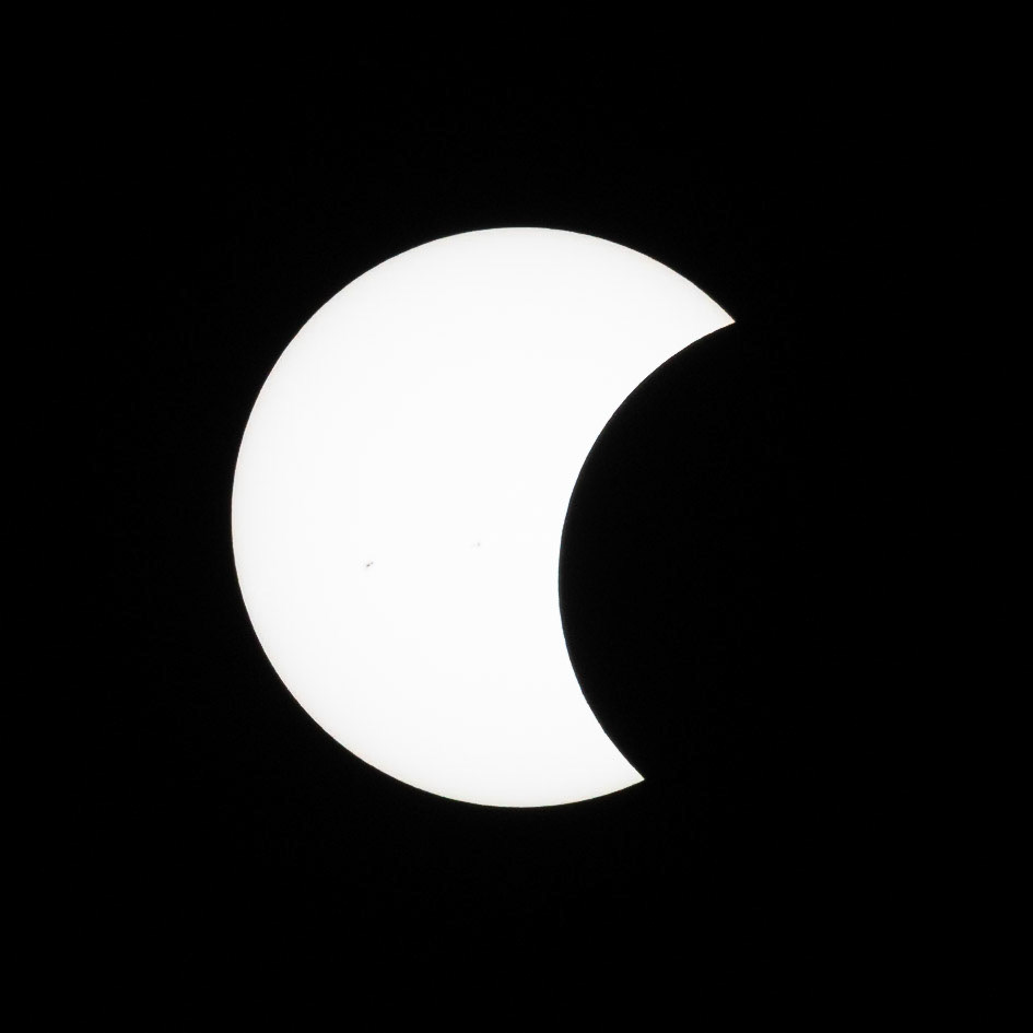 Annular Eclipse 2023 20%+ totality, OIB east end