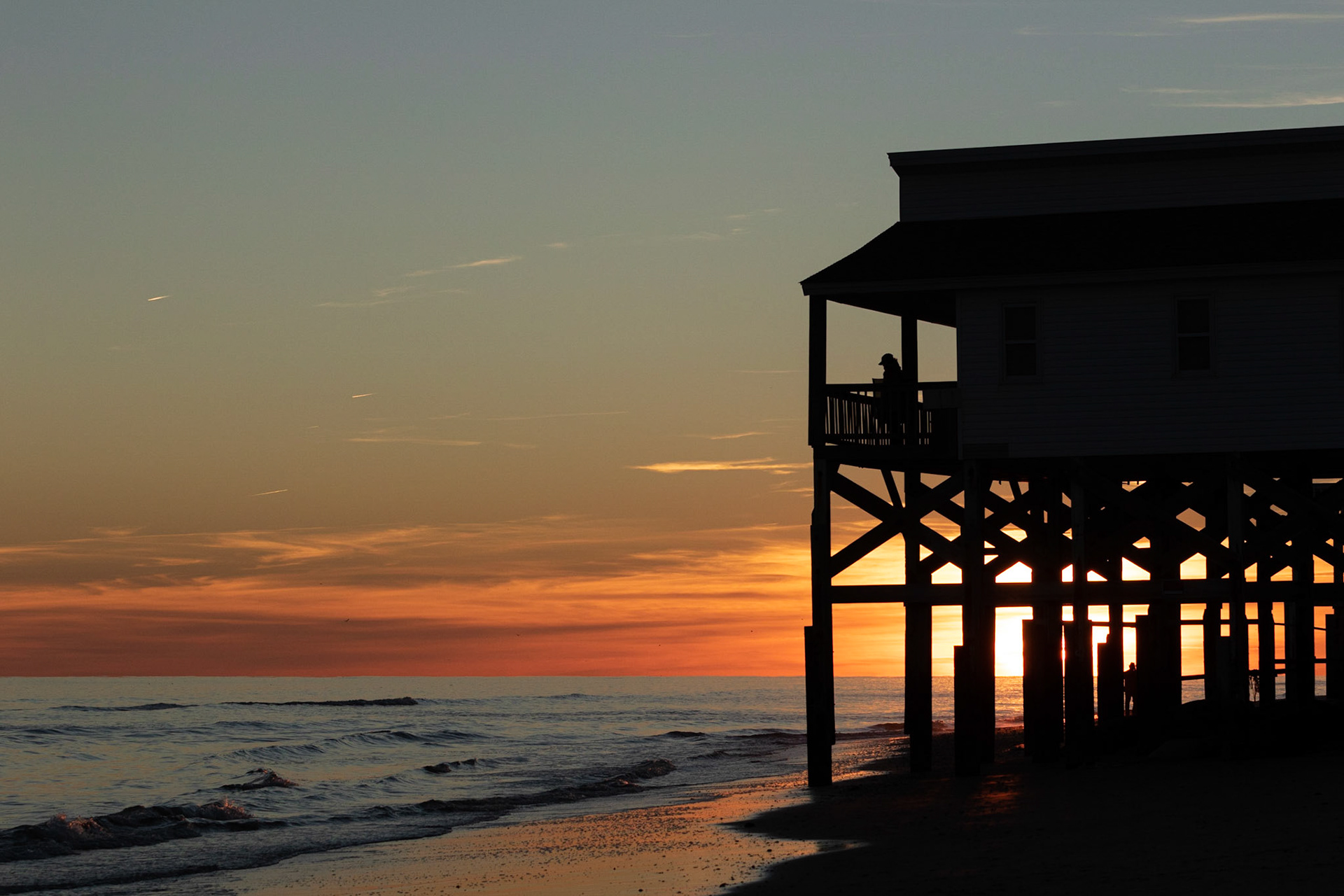 Sunset from East End 22, OIB