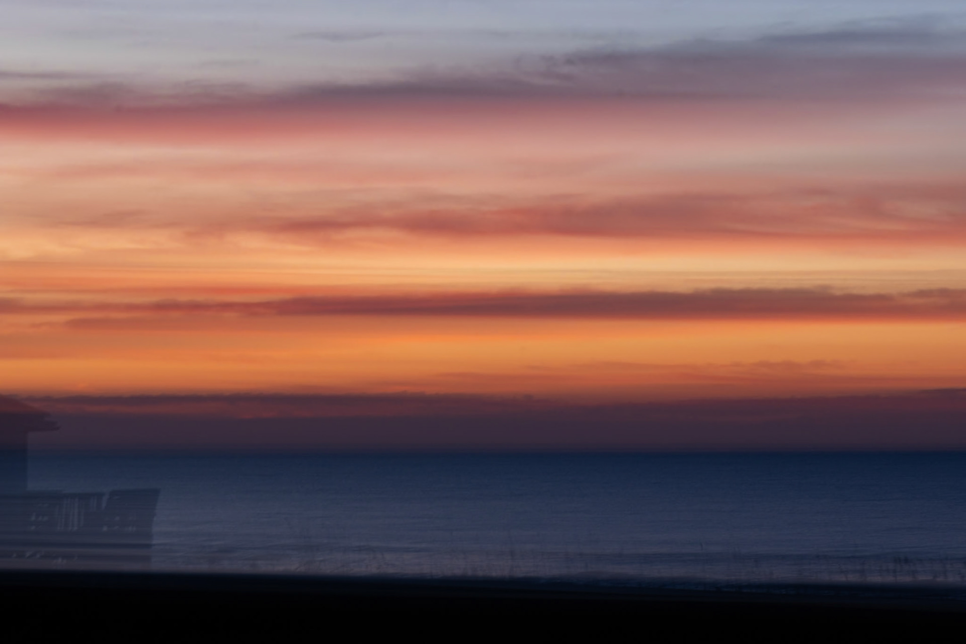 Sunrise Intentional Camera Movement 6, OIB east end