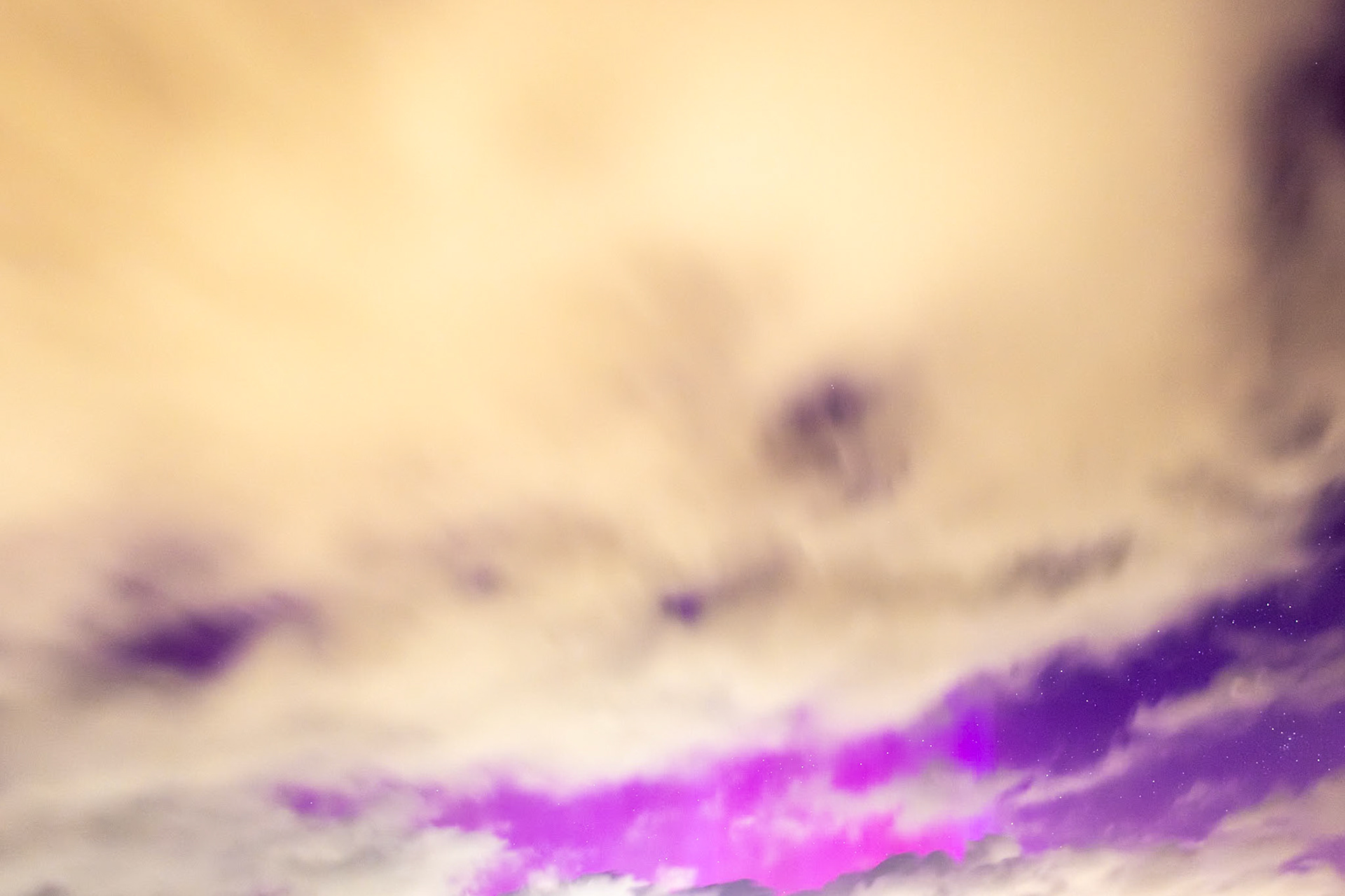 Northern Lights behind clouds 7, OIB east end, May 11, 4:42am