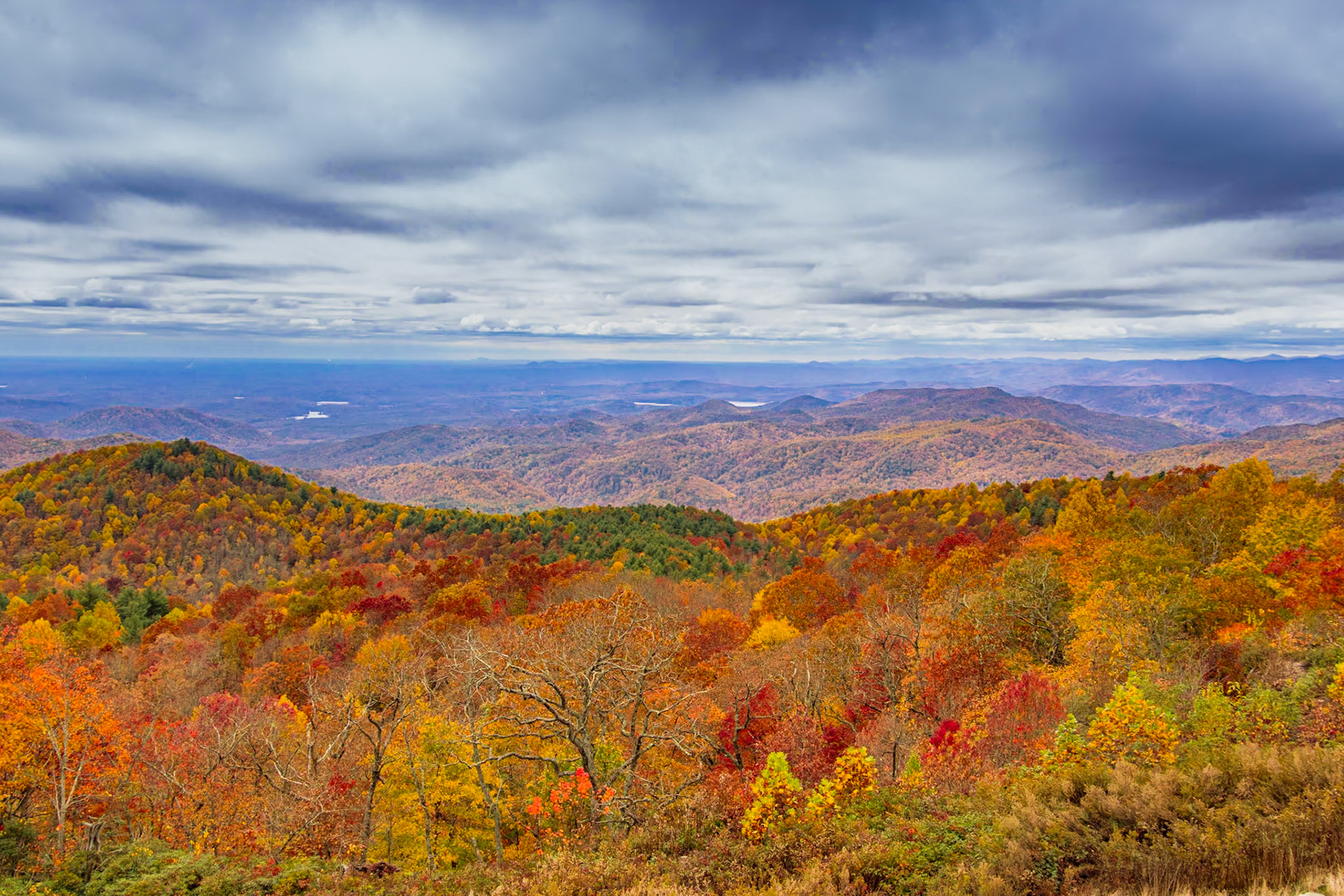 Sassafras Mountain Overlook 4, NC/SC state line