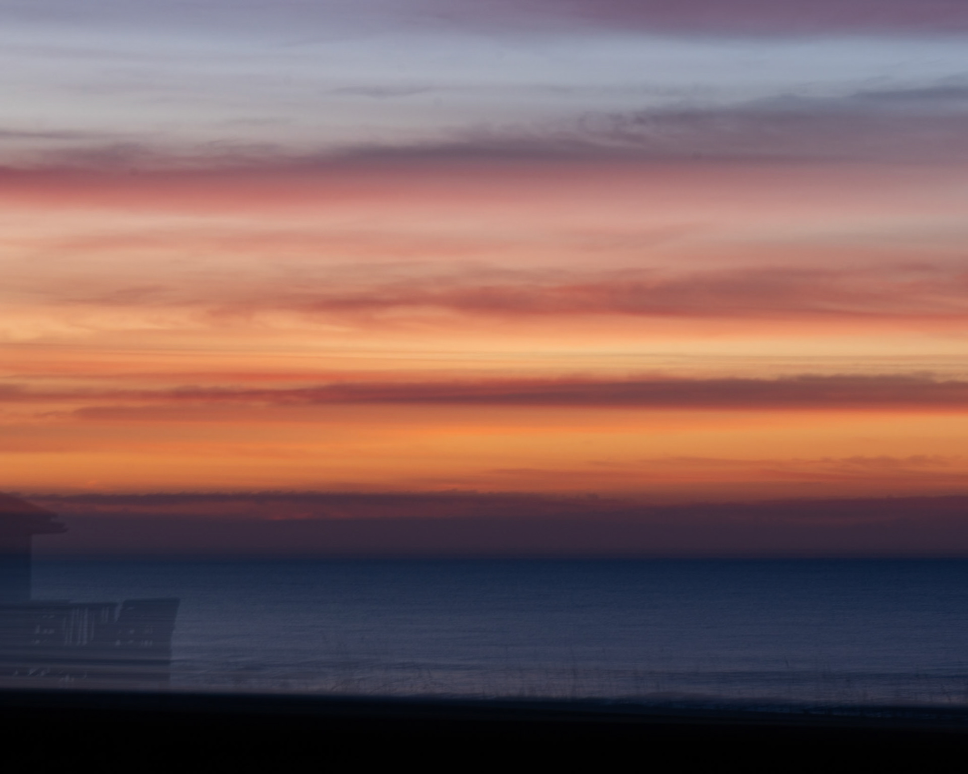 Sunrise Intentional Camera Movement 6, OIB east end