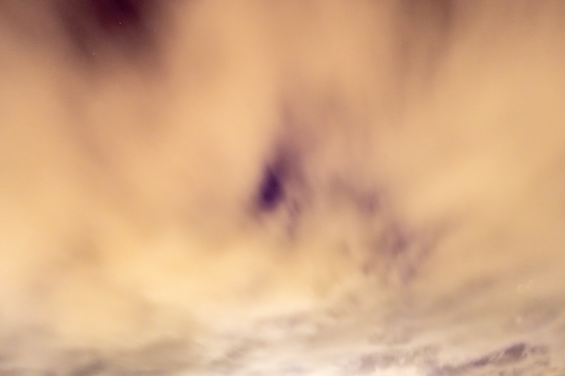 Northern Lights behind clouds 4, OIB east end, May 11, 4:33am