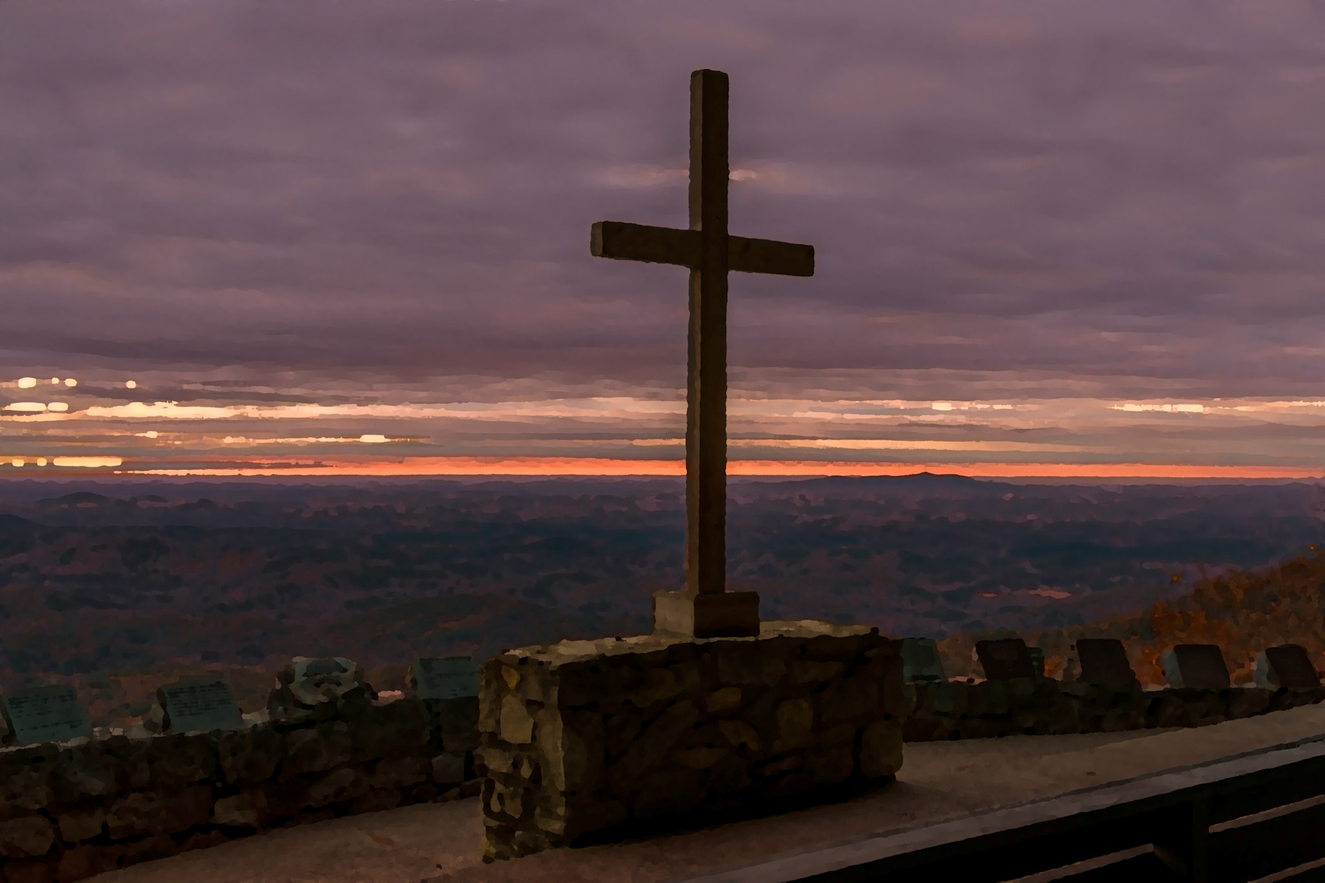 Pretty Place Chapel 3, water color effect