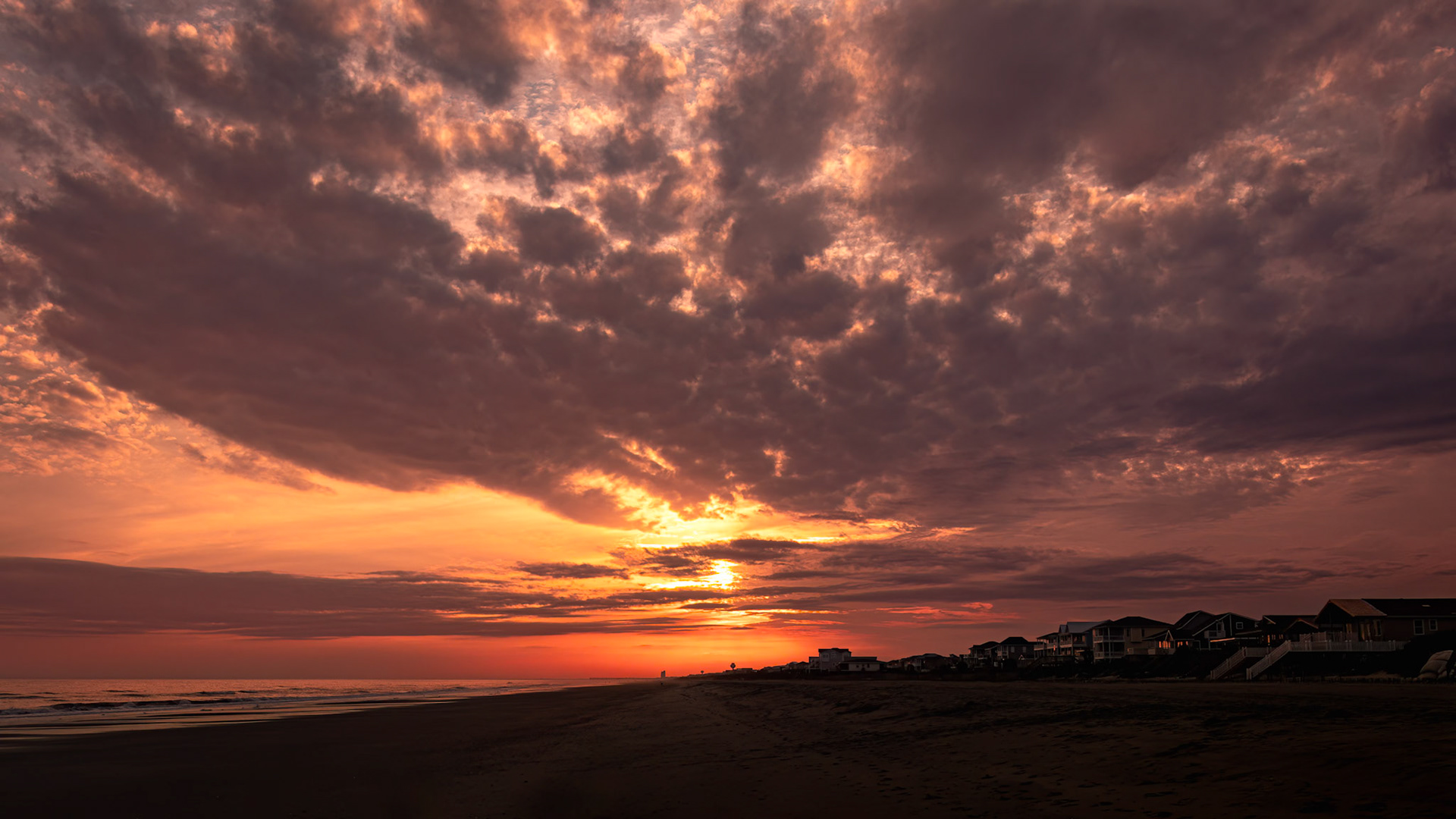 Sunset from East End 27, OIB