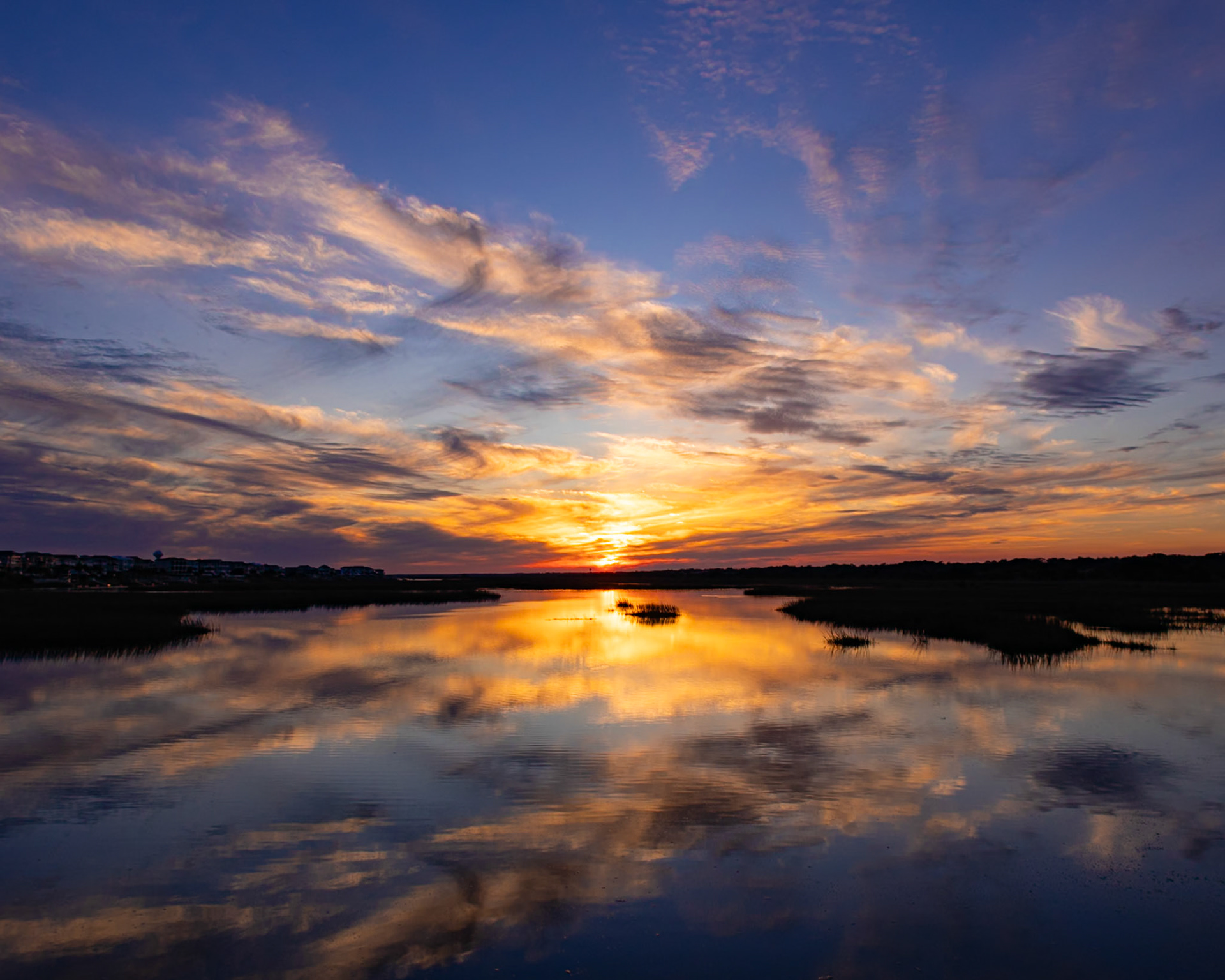 Sunset 66, OIB foot of bridge