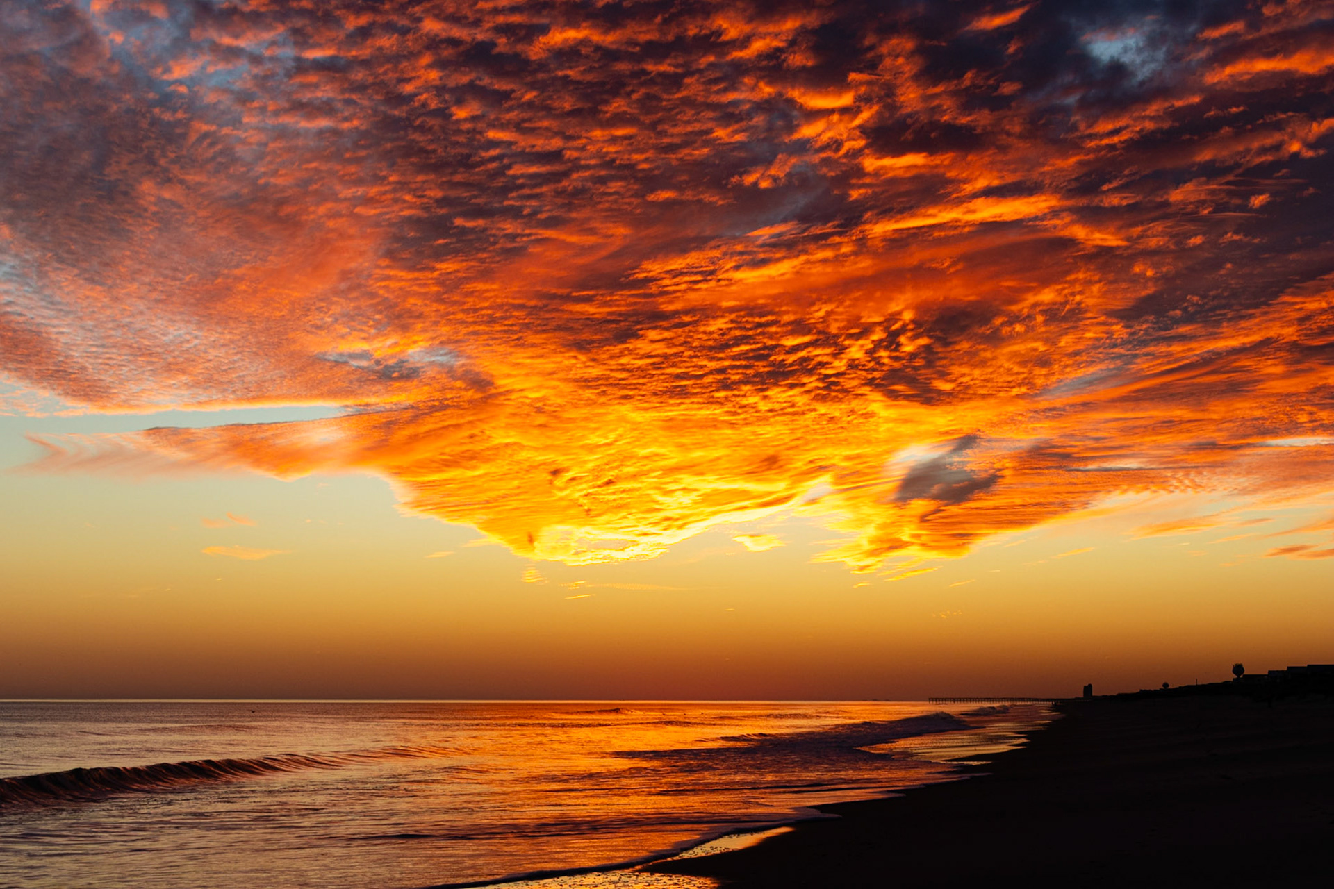Sunset 83, OIB east end