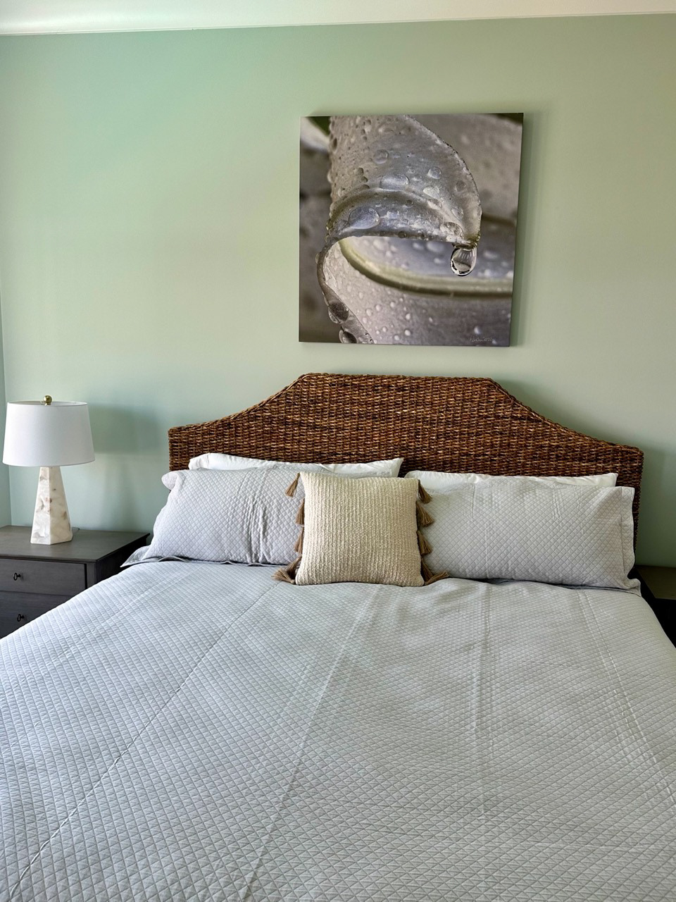 Guest bedroom, 36x36 canvas print