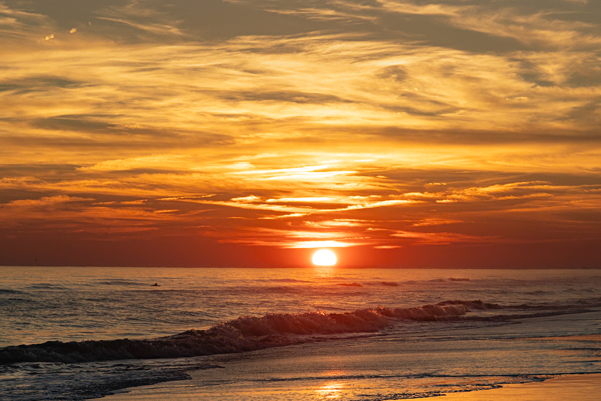 Sunset 85, OIB east end