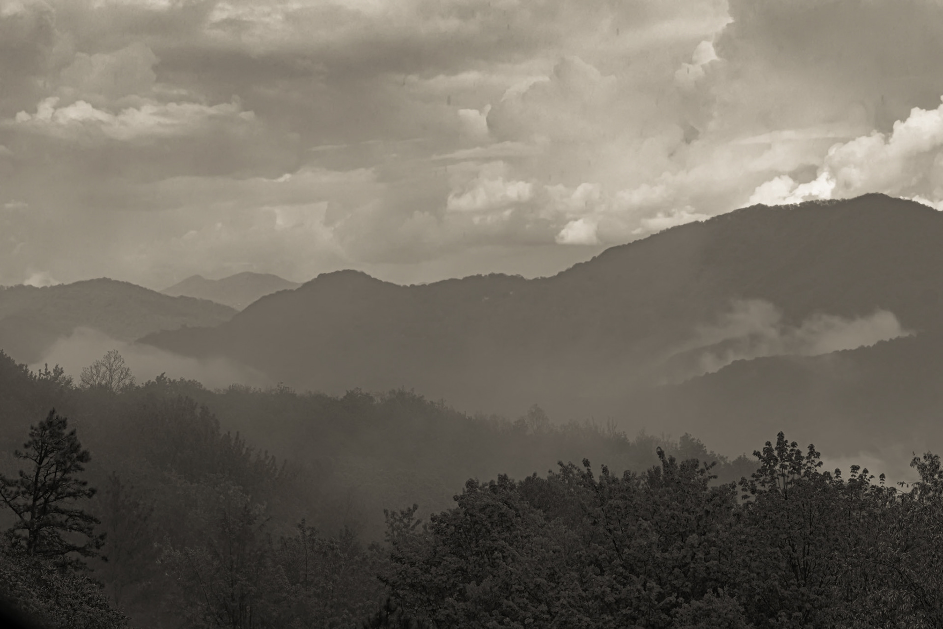 Steestachie Bald Overlook 1, Blue Ridge Parkway, NC