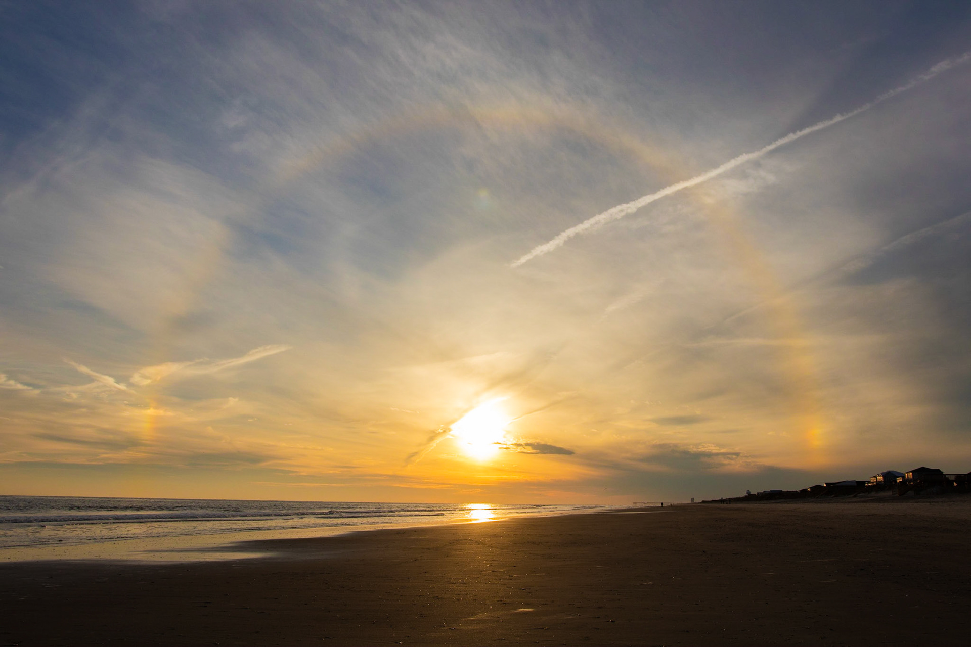 Rainbow Sunset 18, East end OIB