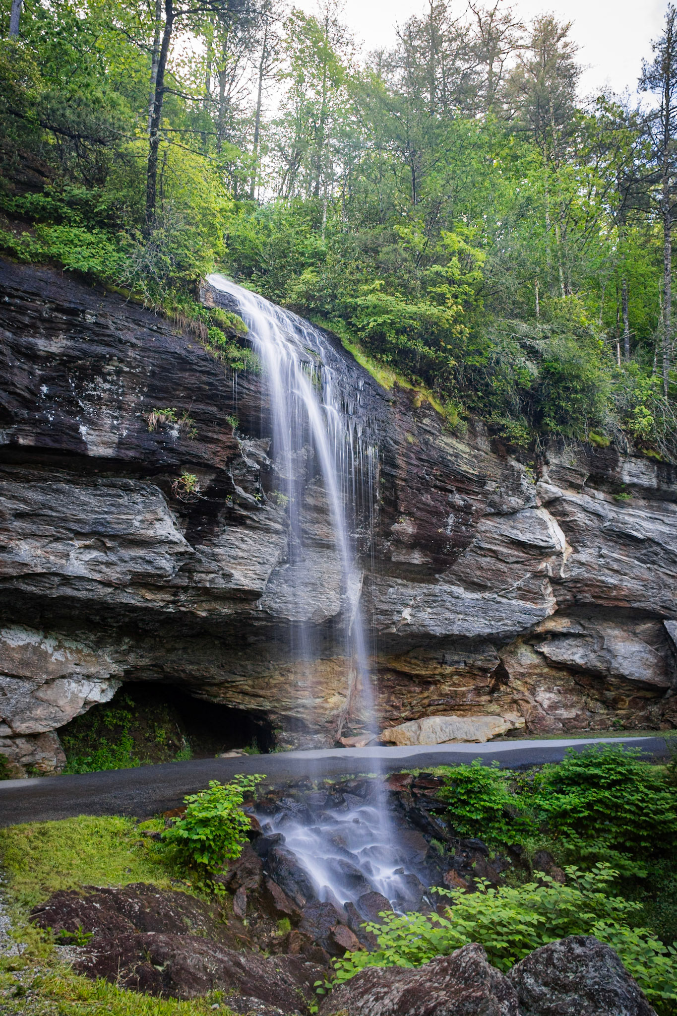 Bridal Veil Falls 1, Highlands, NC
