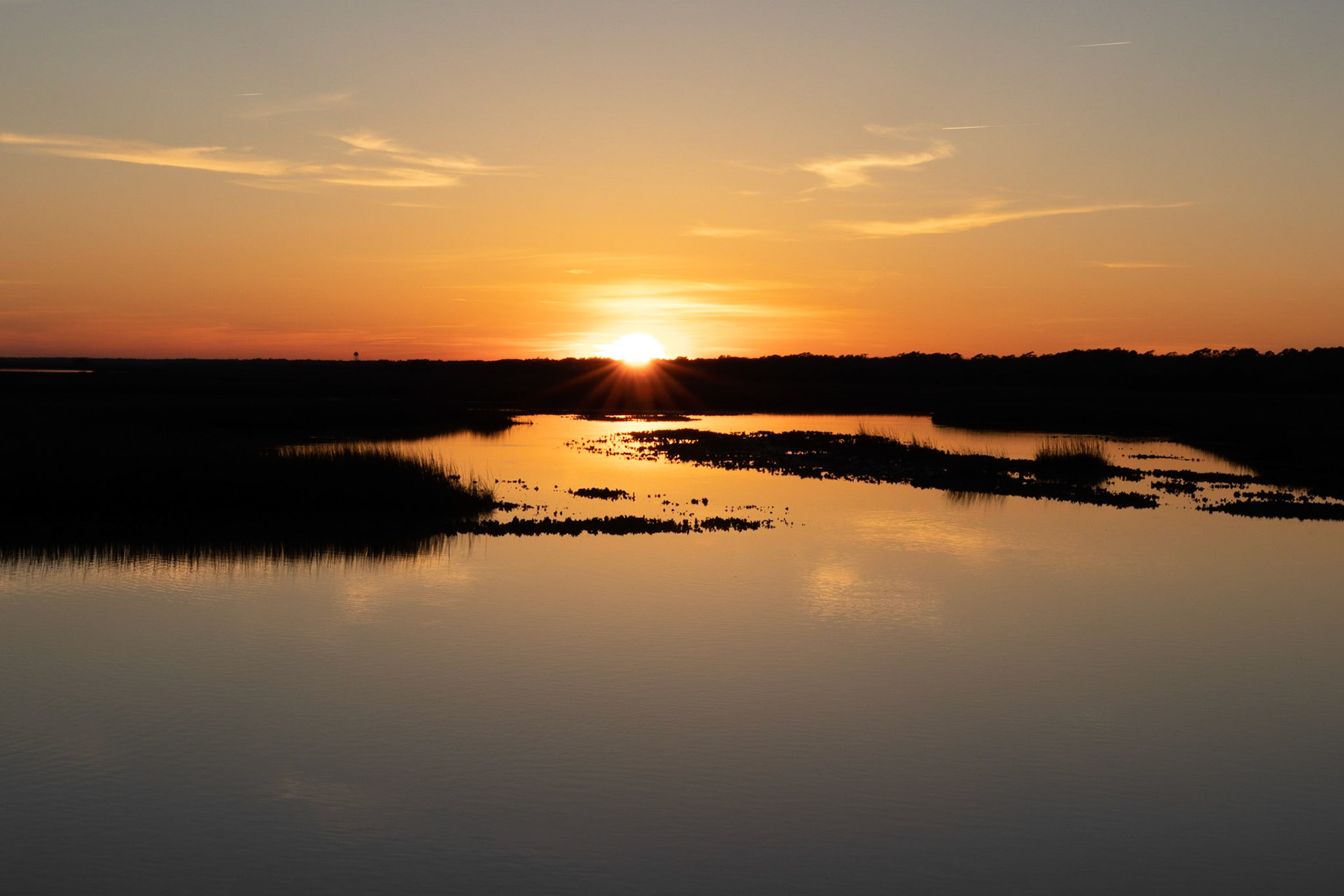 Sunset ICW 3, OIB Causeway Park; Aspect Ration 3:2