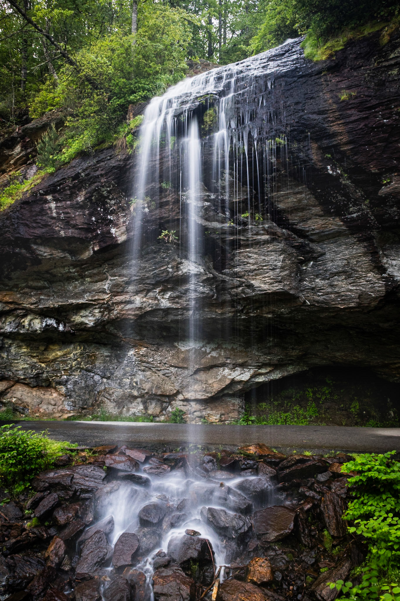 Bridal Veil Falls 3, Highlands, NC