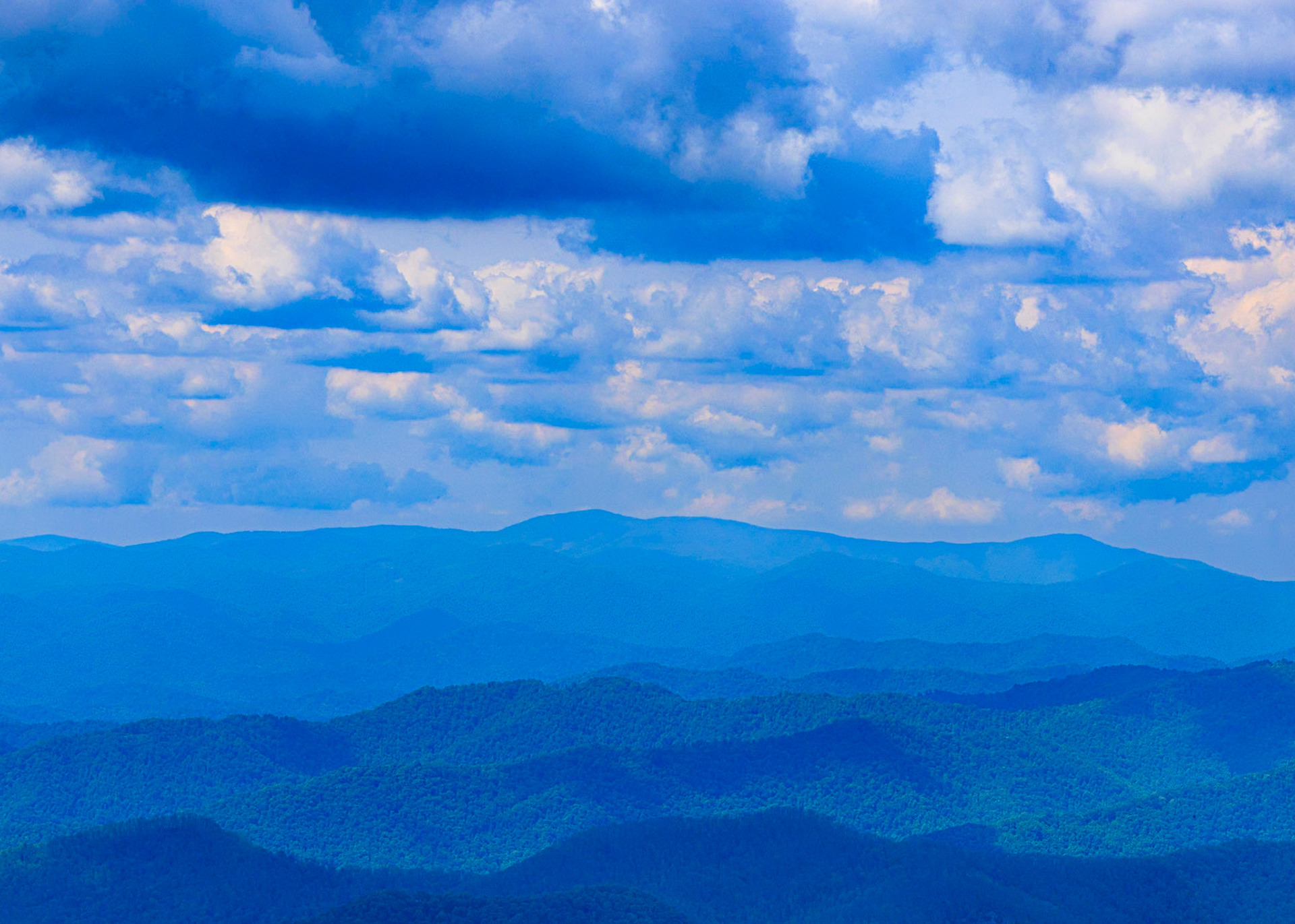 Craggy Gardens view, Blue Ridge Parkway, NC