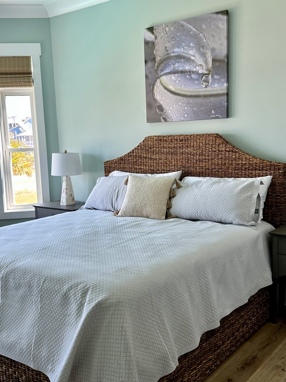 Guest bedroom, 36x36 canvas print