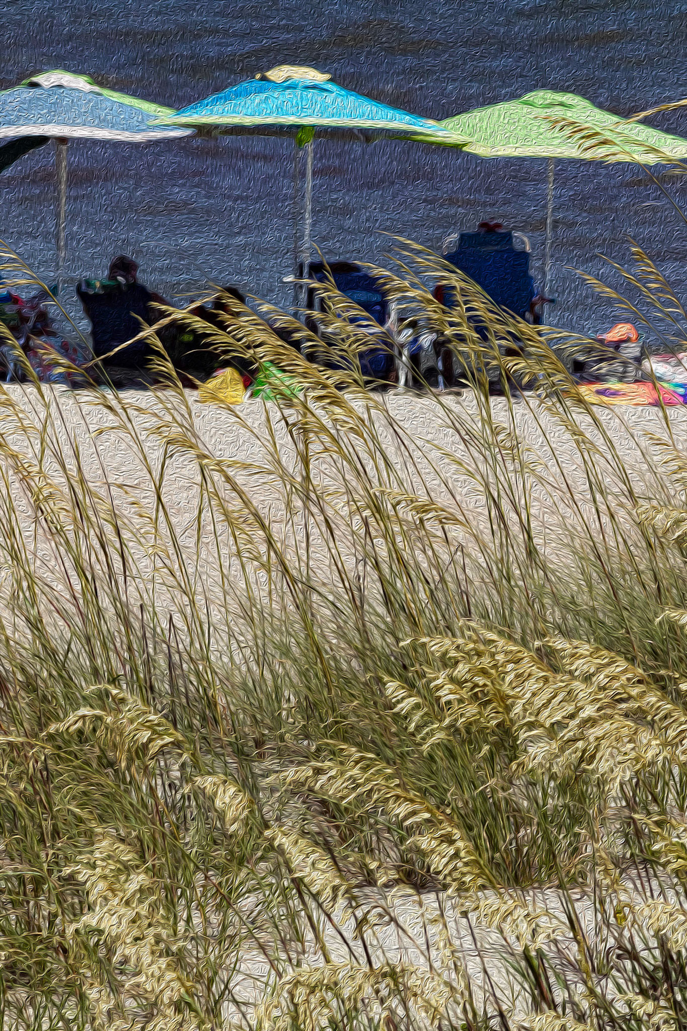 Oats and umbrellas 5, OIB East End