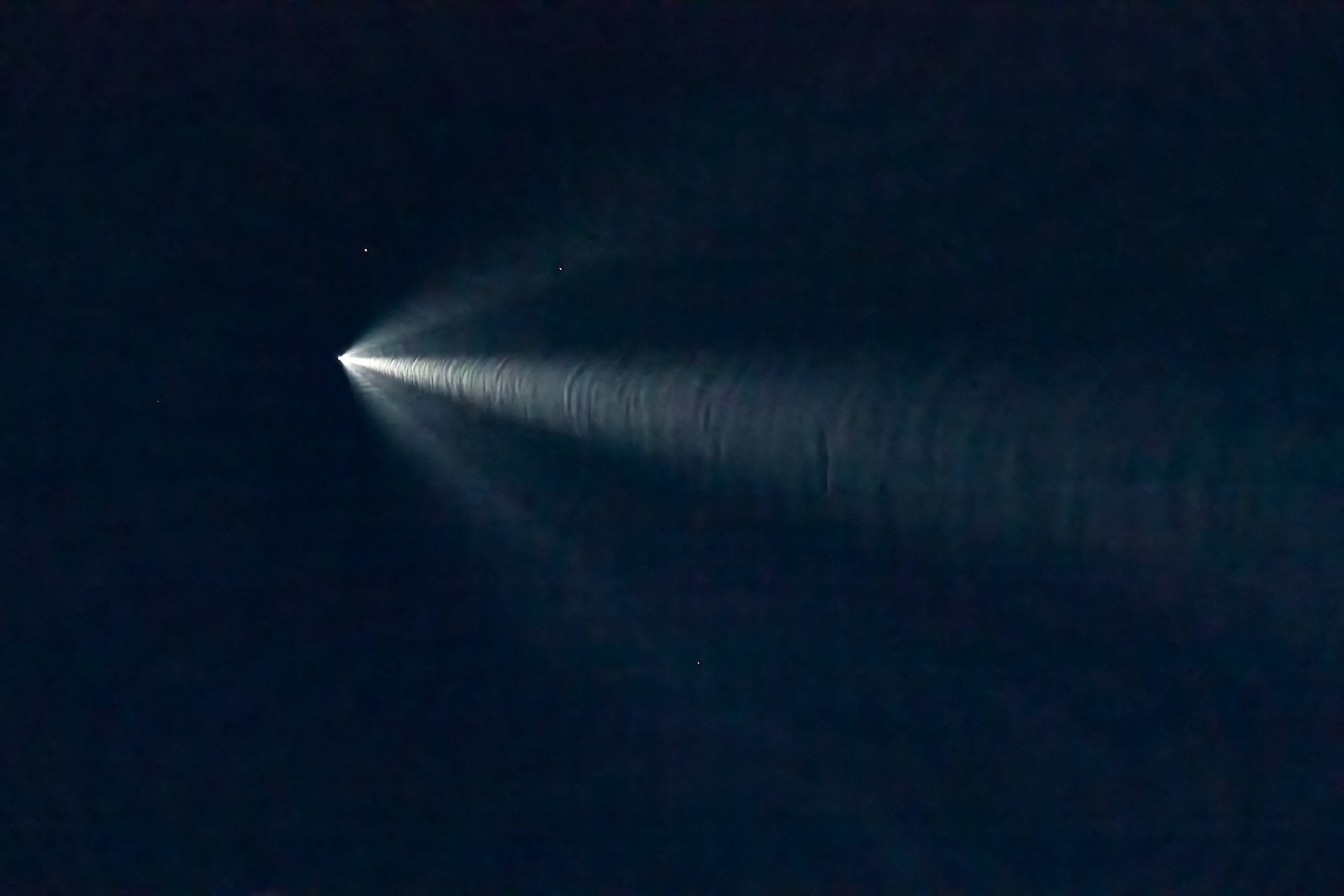 Space X rocket 2, OIB east end