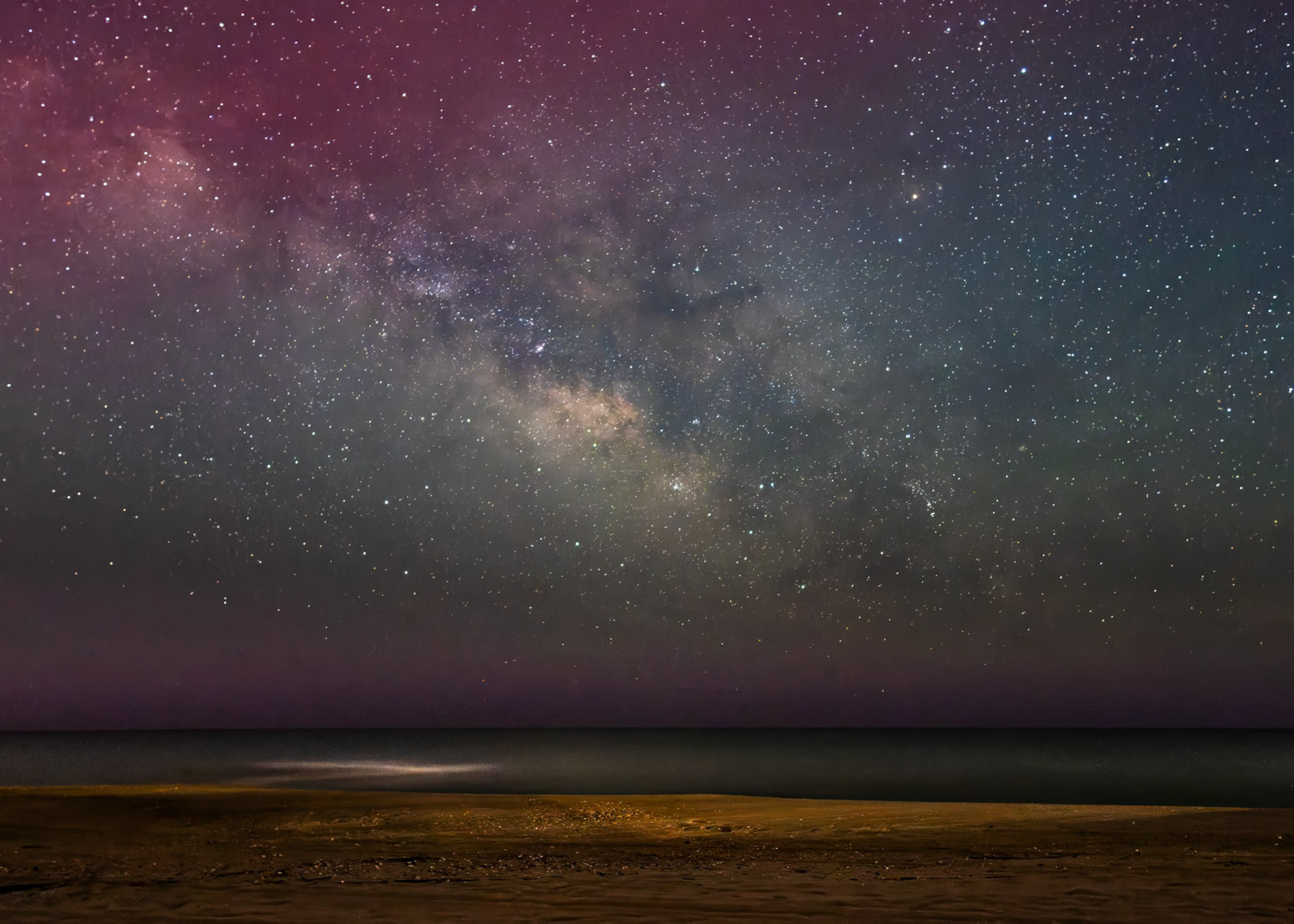 Aurora Milky Way 2, OIB East End, May 11 at 1:26am