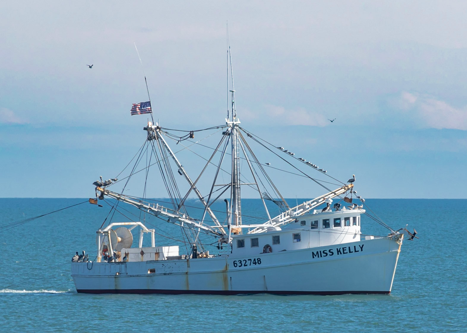Shrimp boat 18, OIB east end