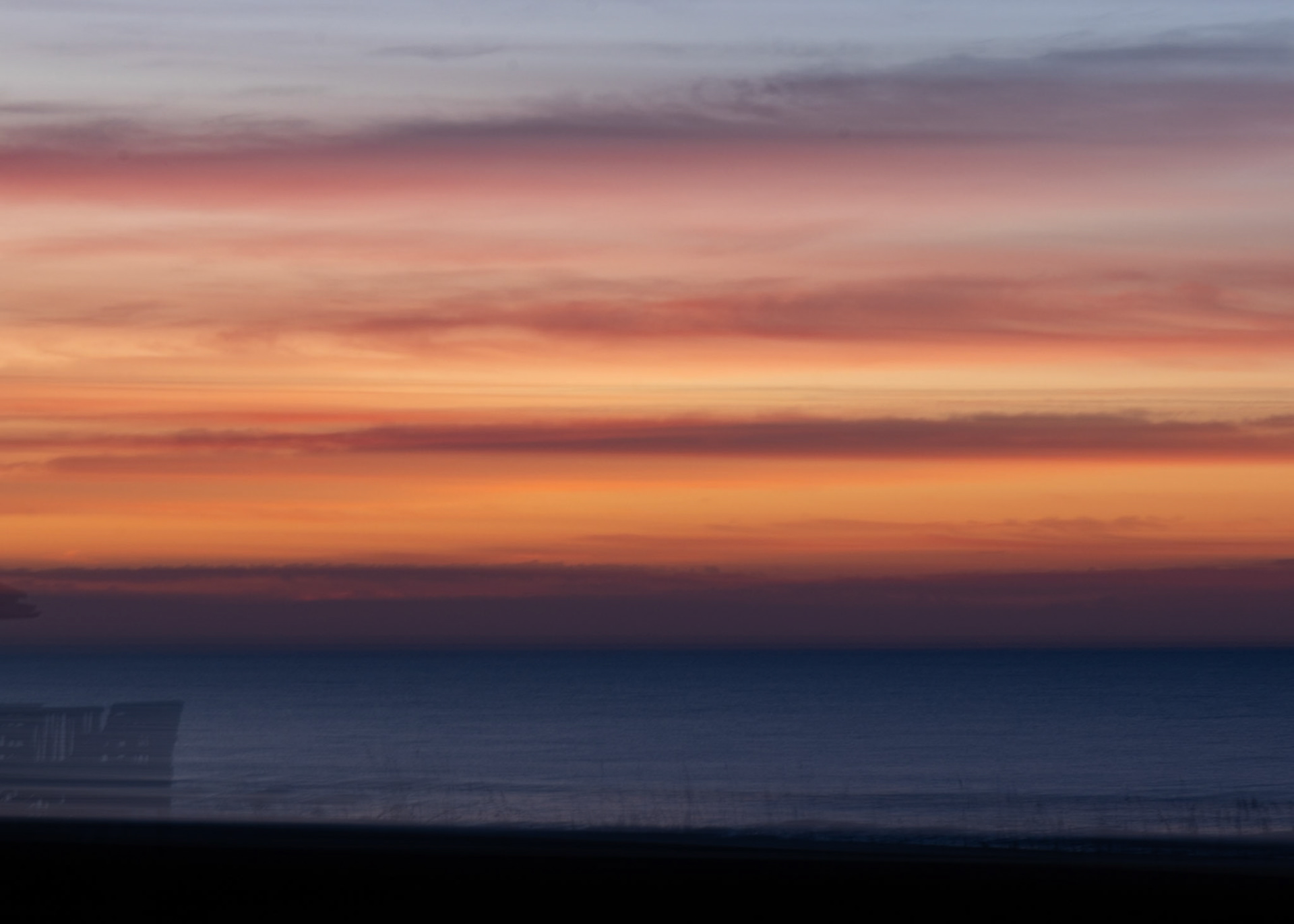 Sunrise Intentional Camera Movement 6, OIB east end