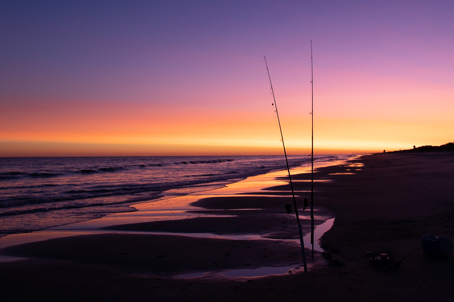 Sunset from Beach 8, OIB East End, Aspect Ration 3:2