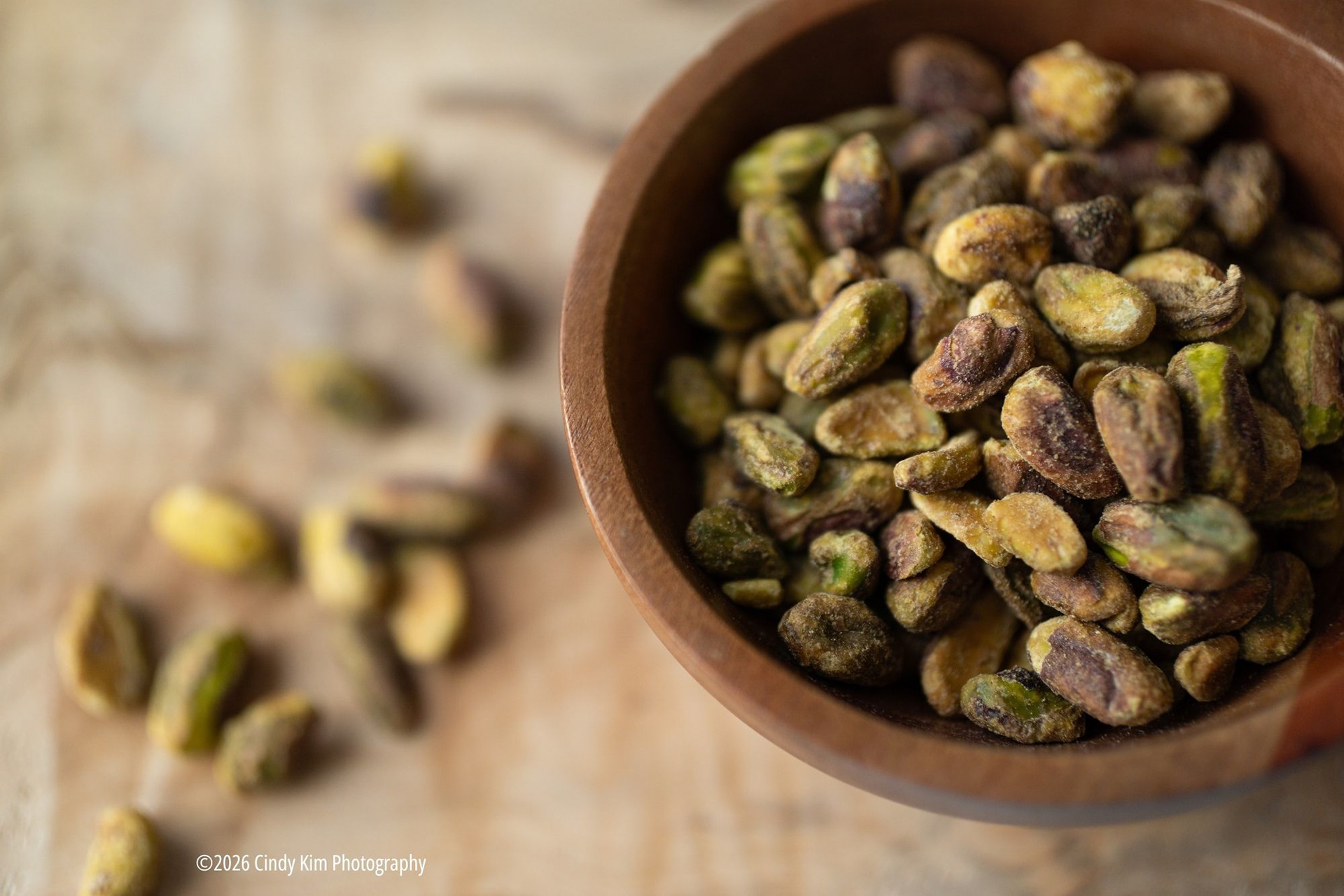 Close up of Pistachios