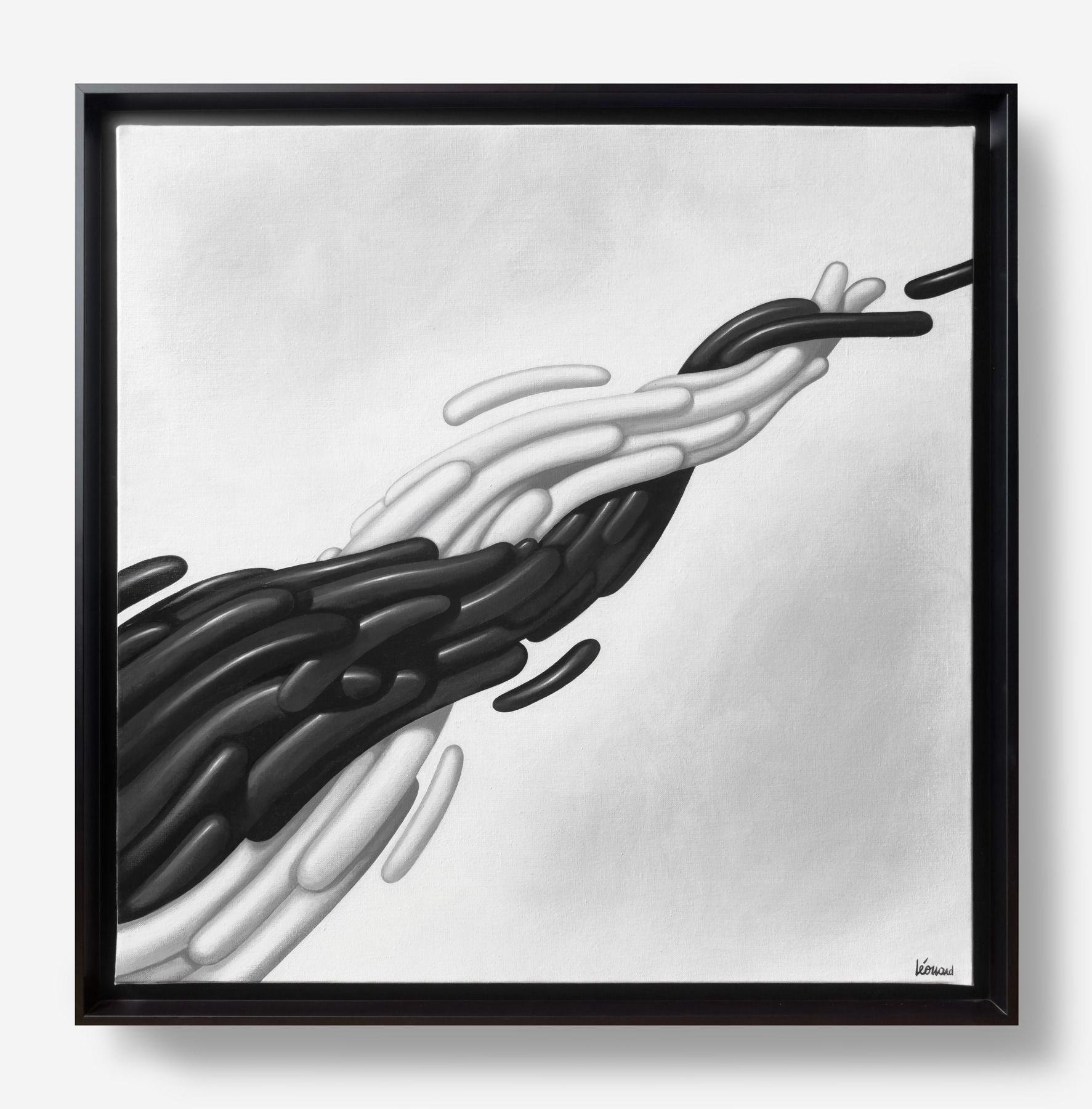 La Voie du milieu - Nicolas LÉONARD - Artiste Peintre