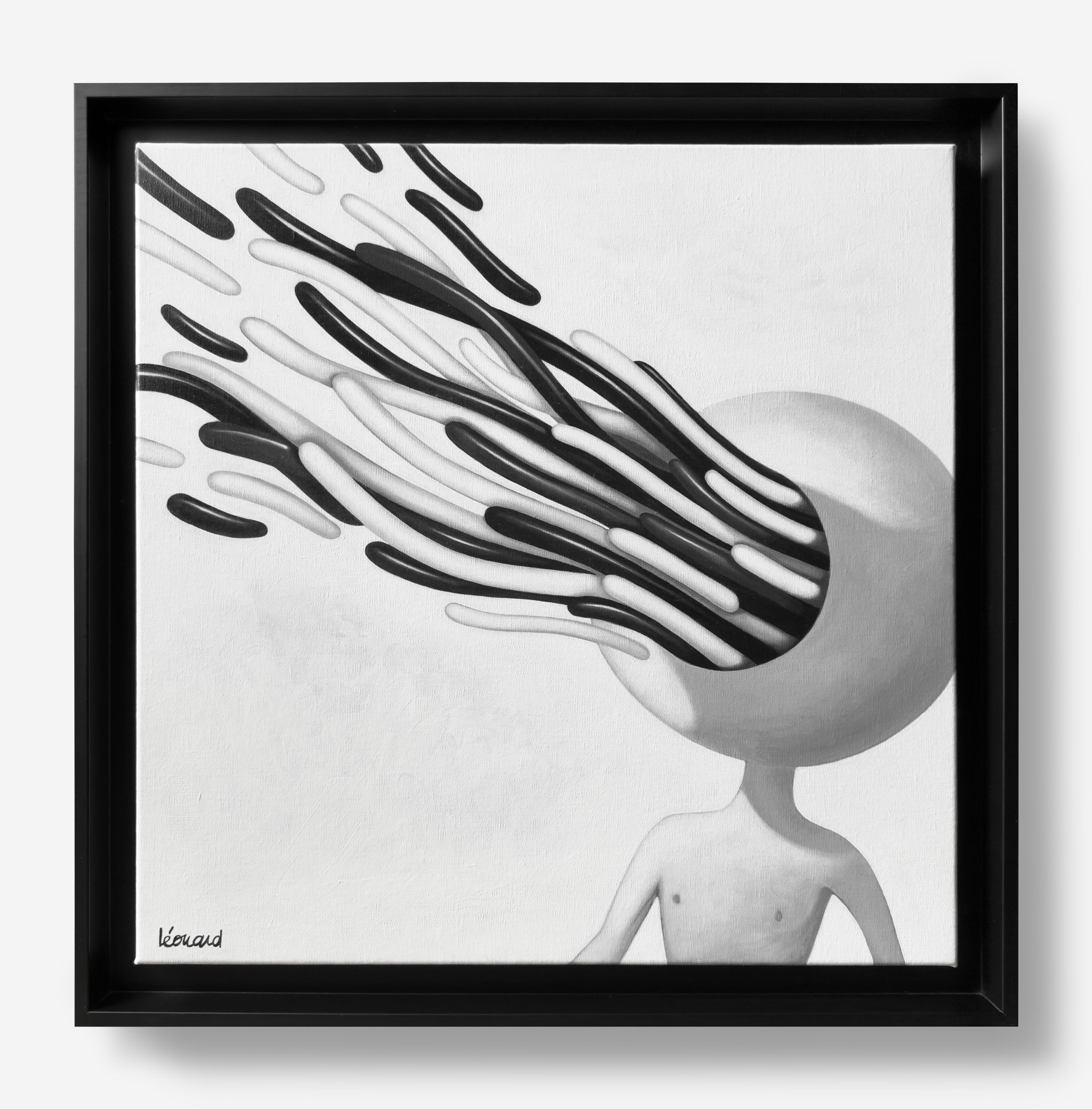 Hurlement - Nicolas LÉONARD - Artiste Peintre