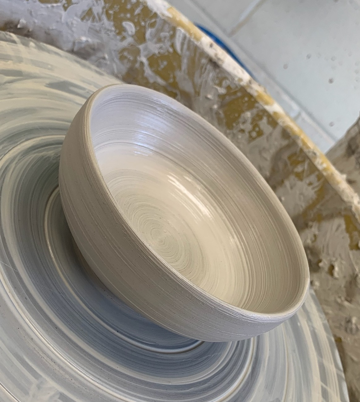 Wheel Throwing in process 2