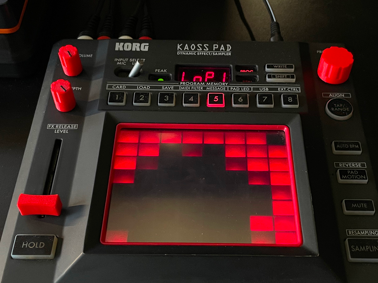 KORG KAOSS PAD KNOBS & FADER