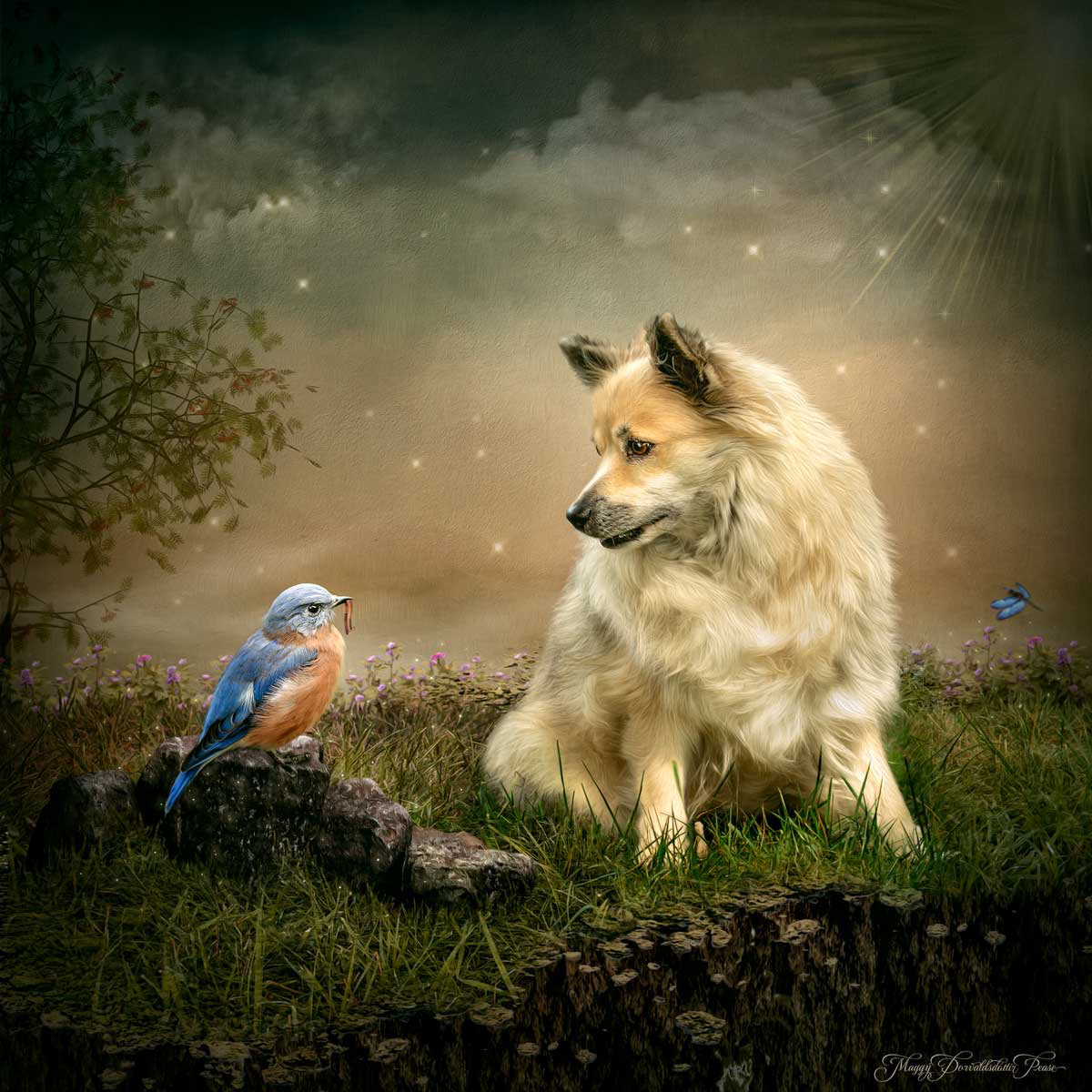 Nellý and the Blue Bird