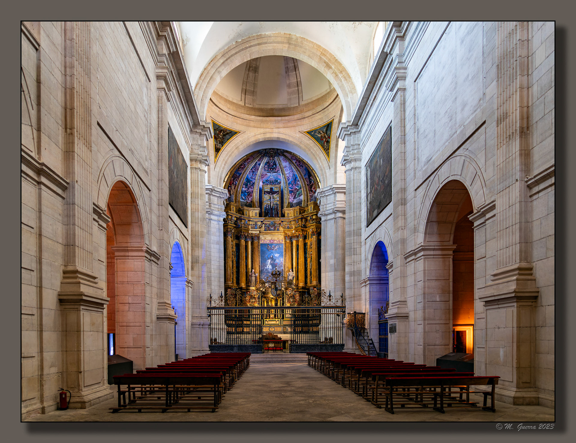 Nave principal de la iglesia del monasterio de Uclés