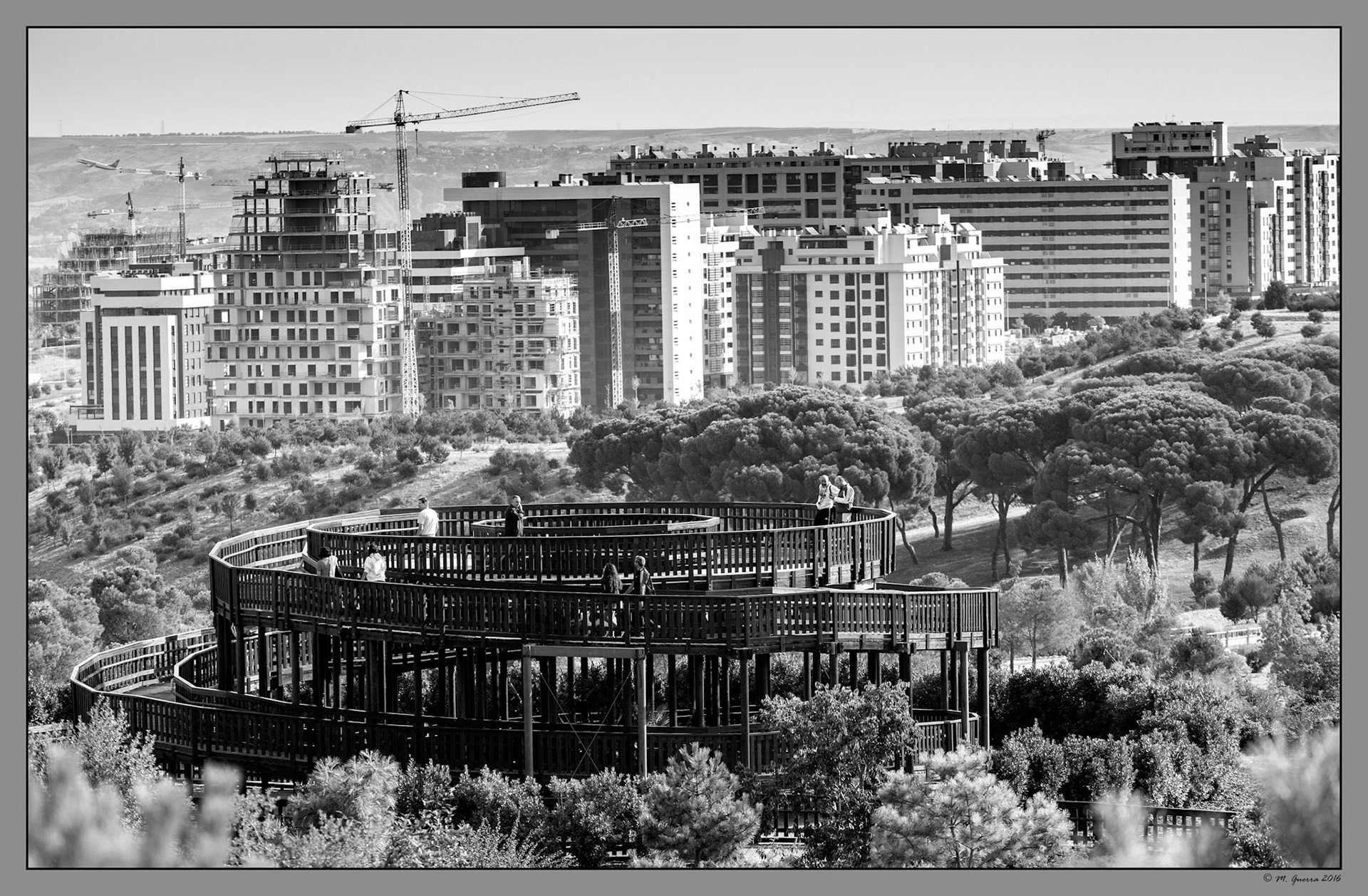 El barrio de las Tablas desde El parque de Felipe VI. Ampliar