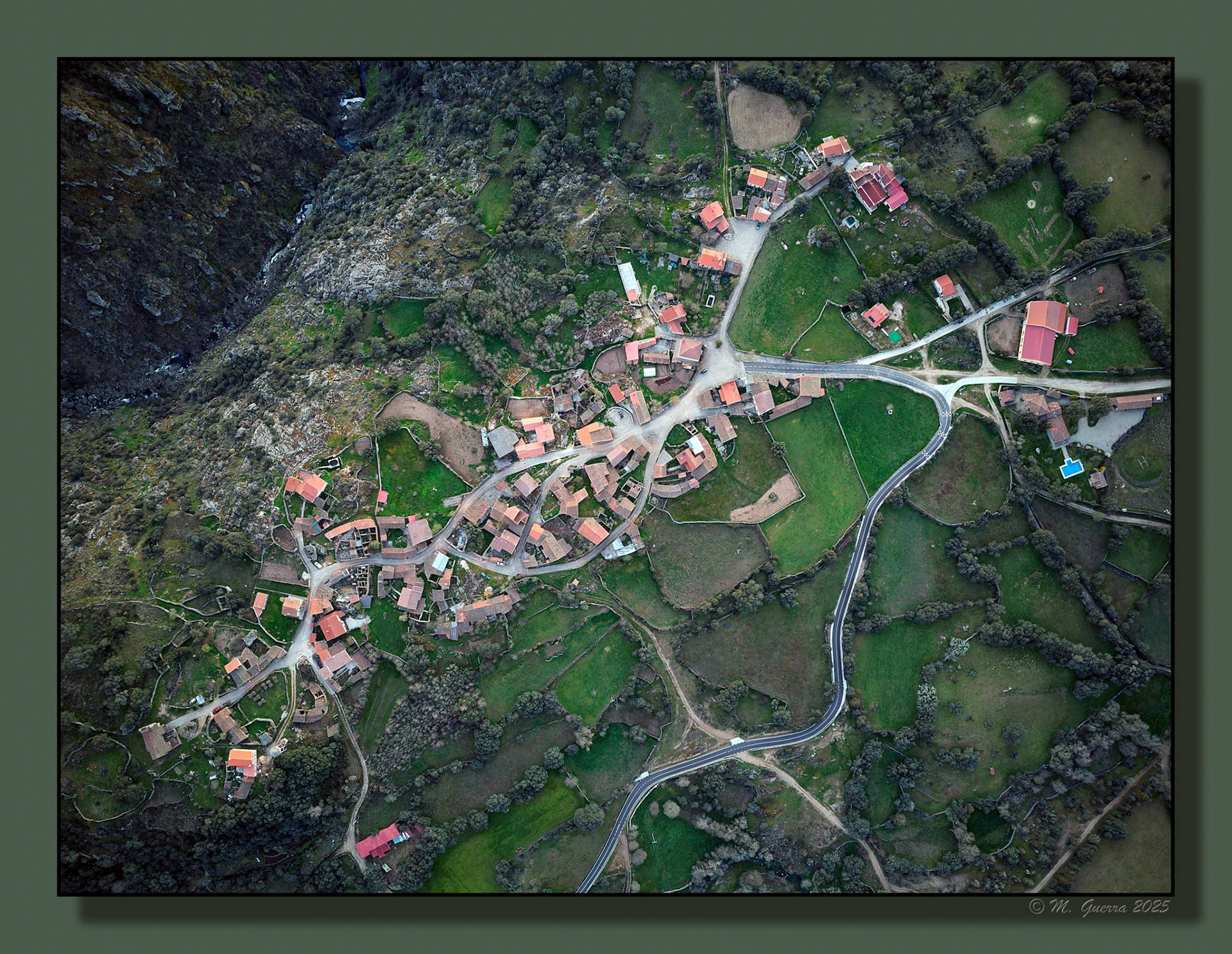 Cozcurrita desde el dron. 500px