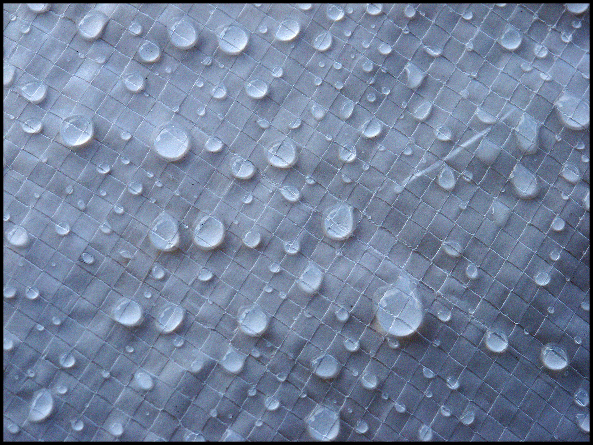 Gotas en un contenedor. Ampliar