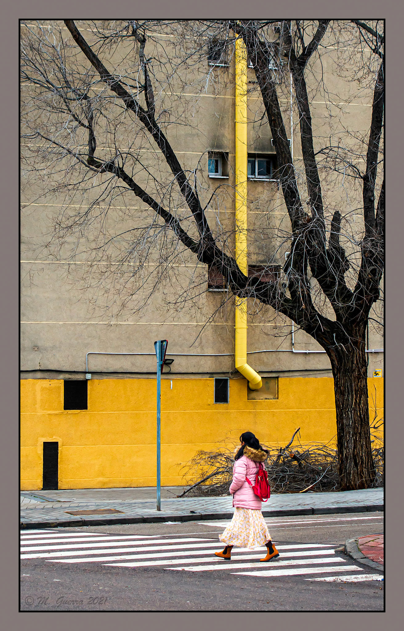 Mujer paseando