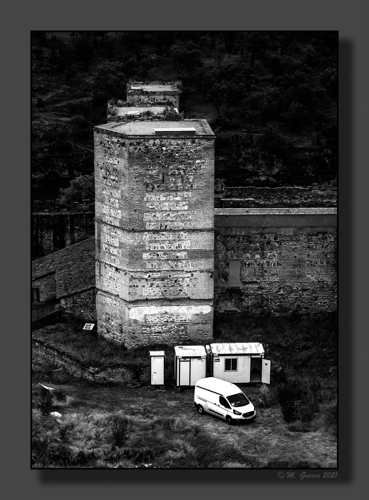 Torreón en la muralla de Buitrago de Lozoya