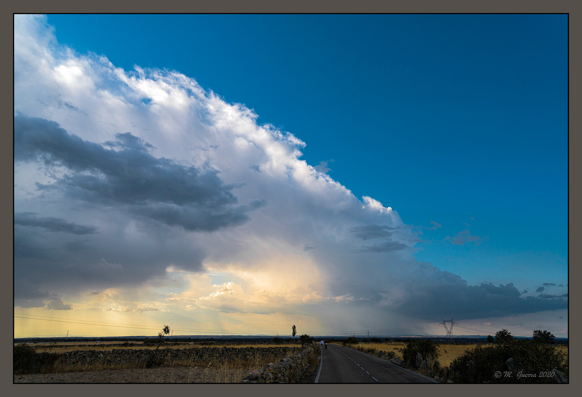 Nubes de tormenta en Muga