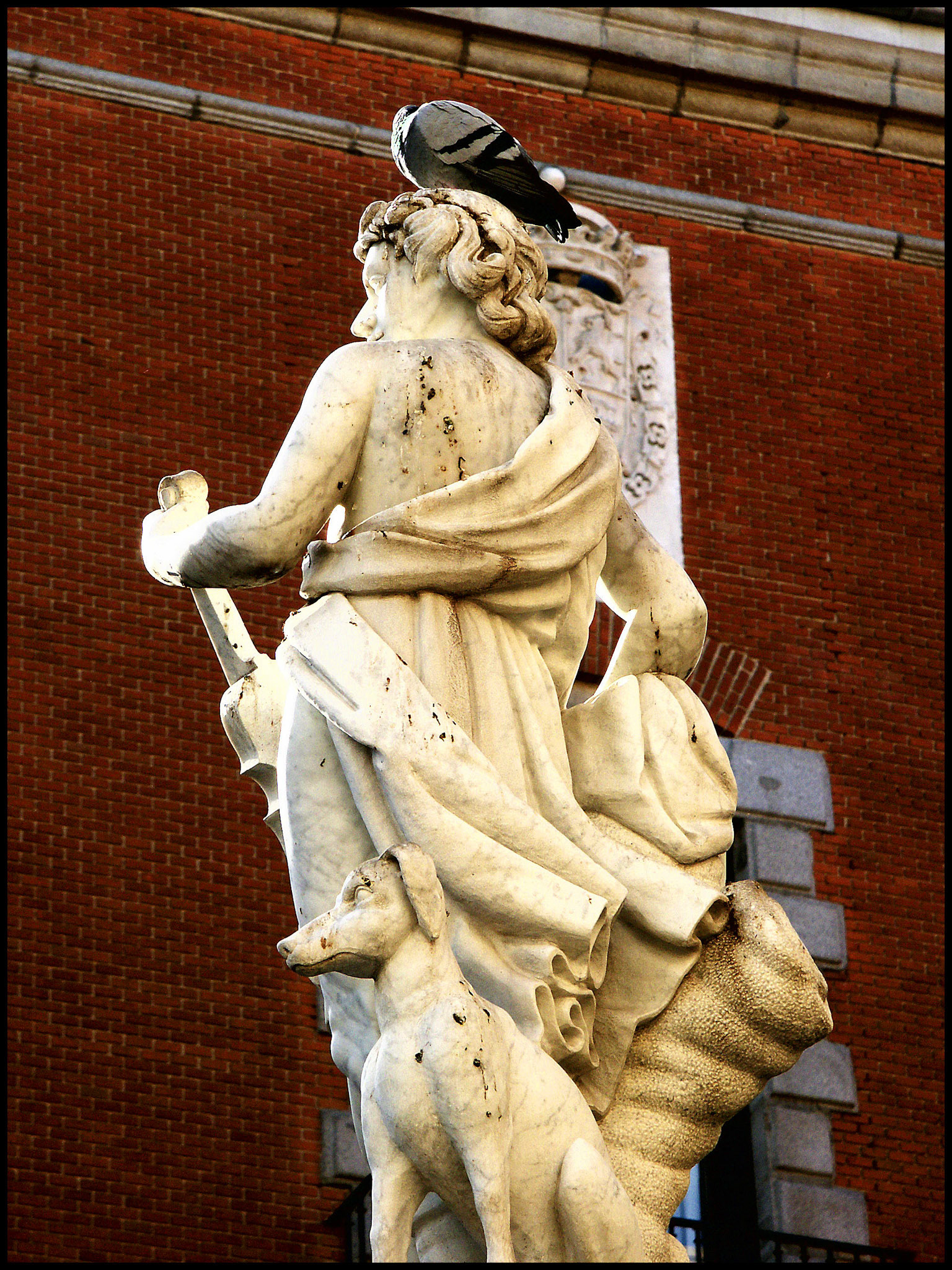 Estatua en Madrid. Ampliar