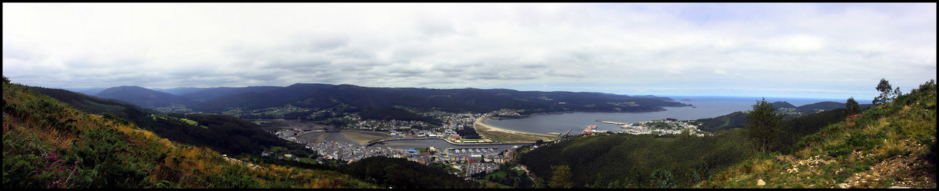 Panorámica de Viveiro. Ampliar