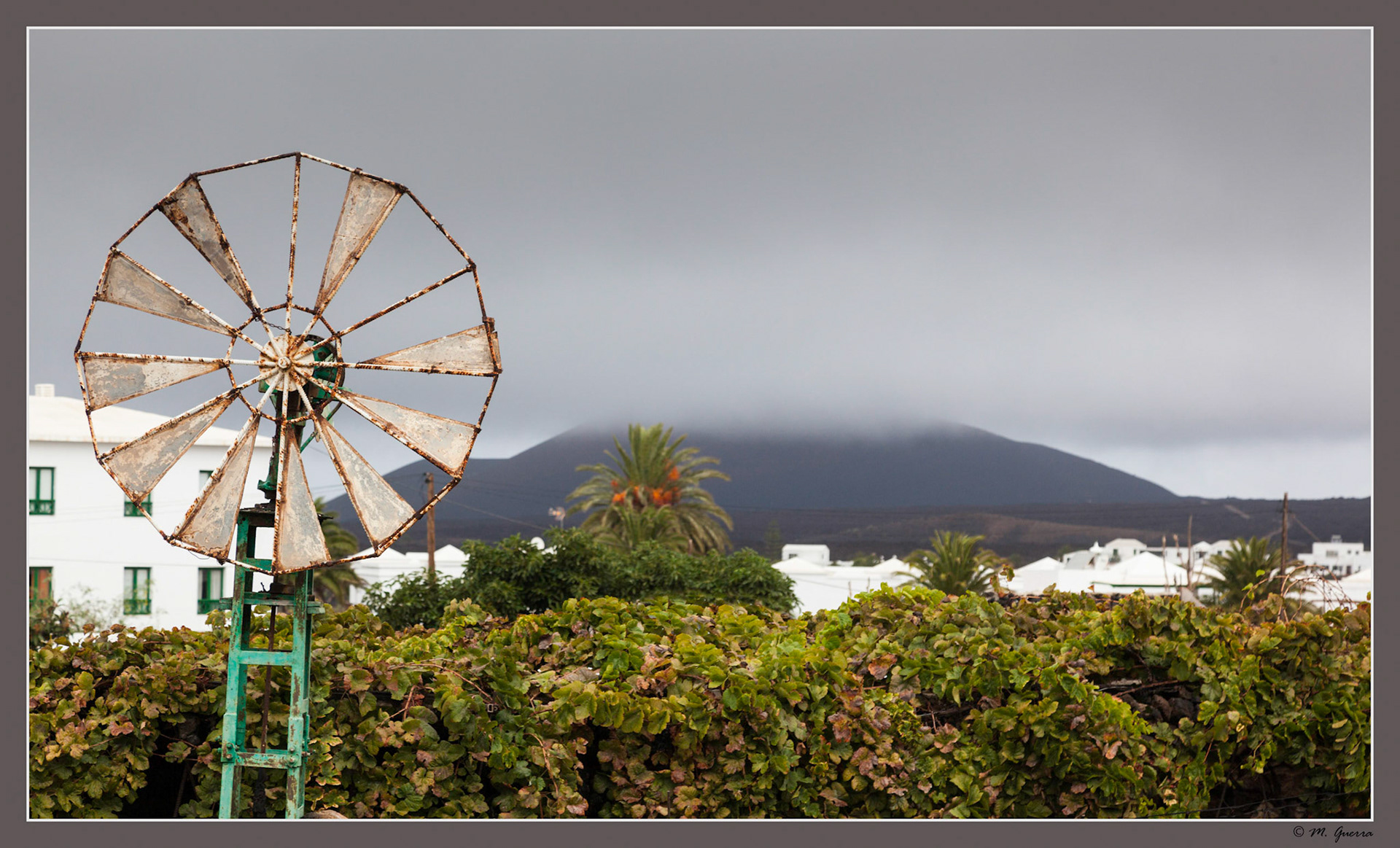 Molino viejo en Yaiza, Lanzarote. Ampliar