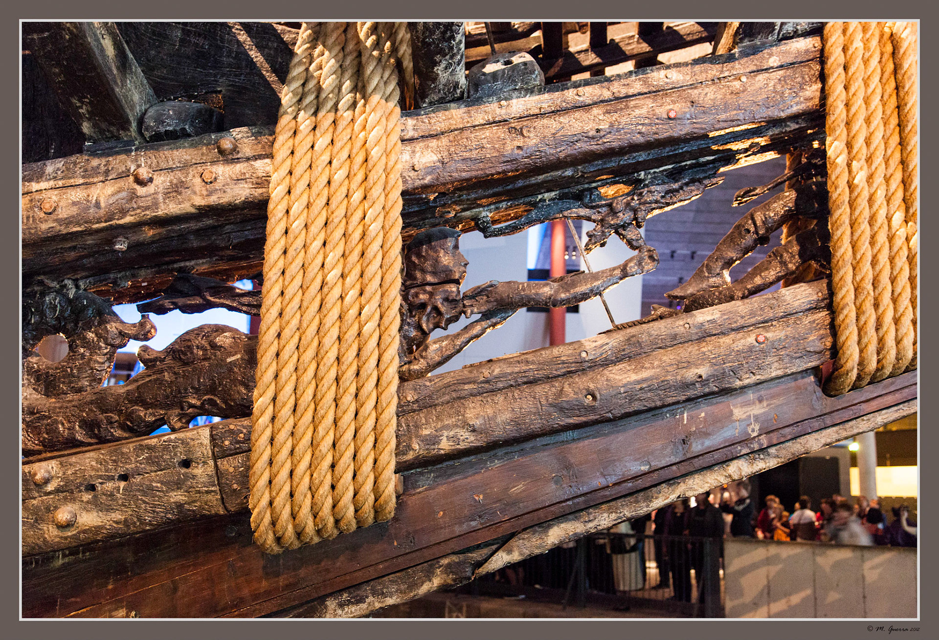 El museo Vasa de Estocolmo. Ampliar