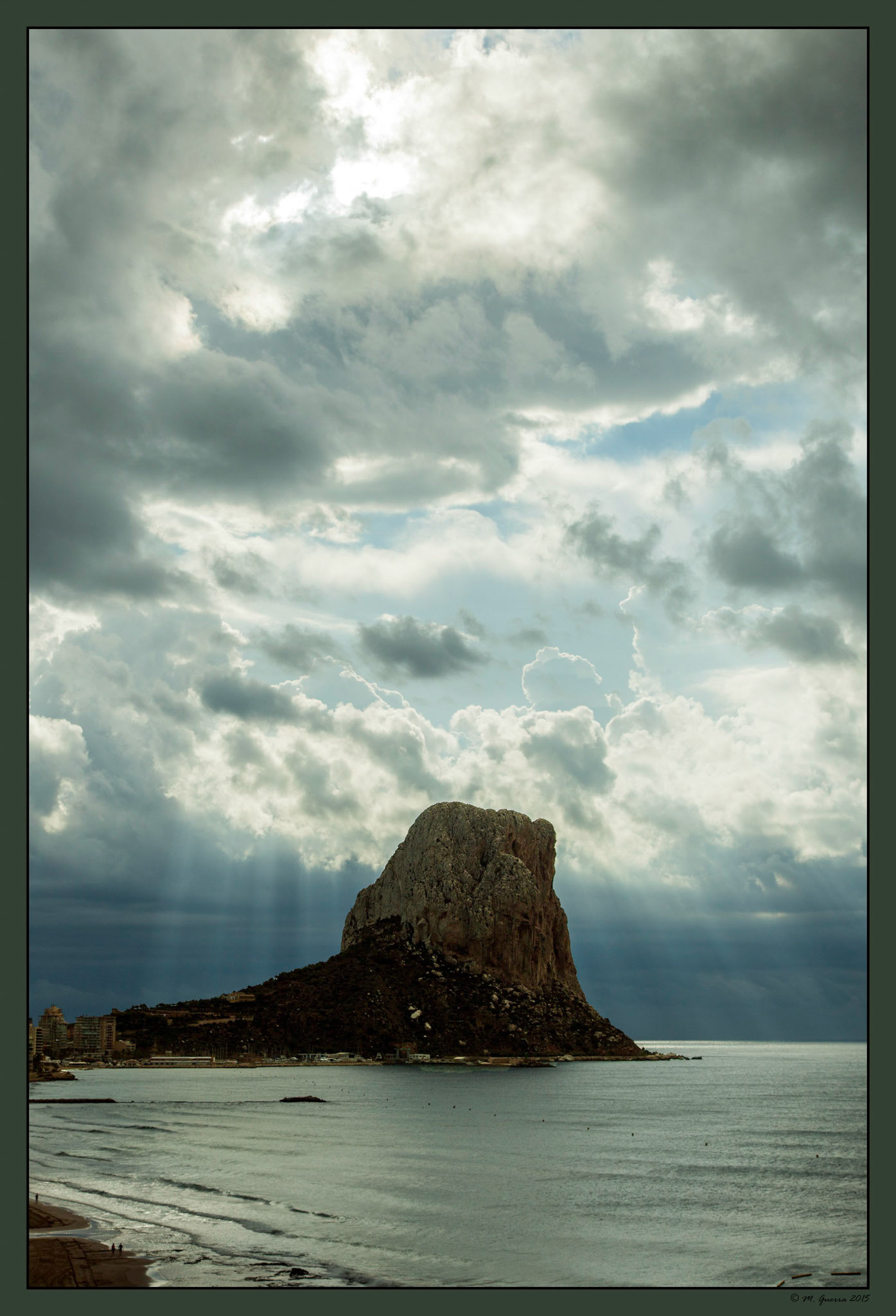 El Peñón de Ifach en Calpe. Ampliar