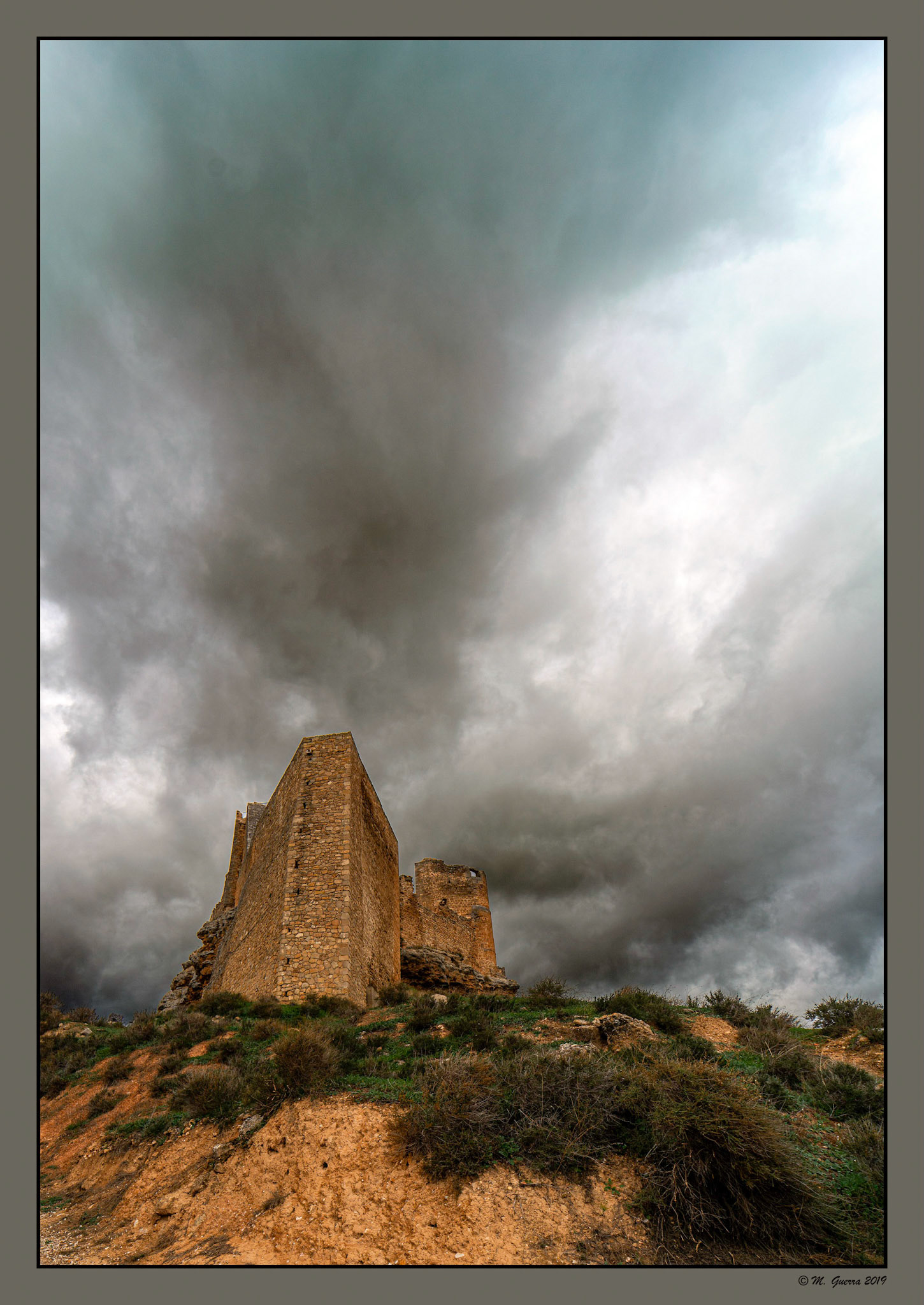 La Alcazaba de Zorita de los Canes. Ampliar
