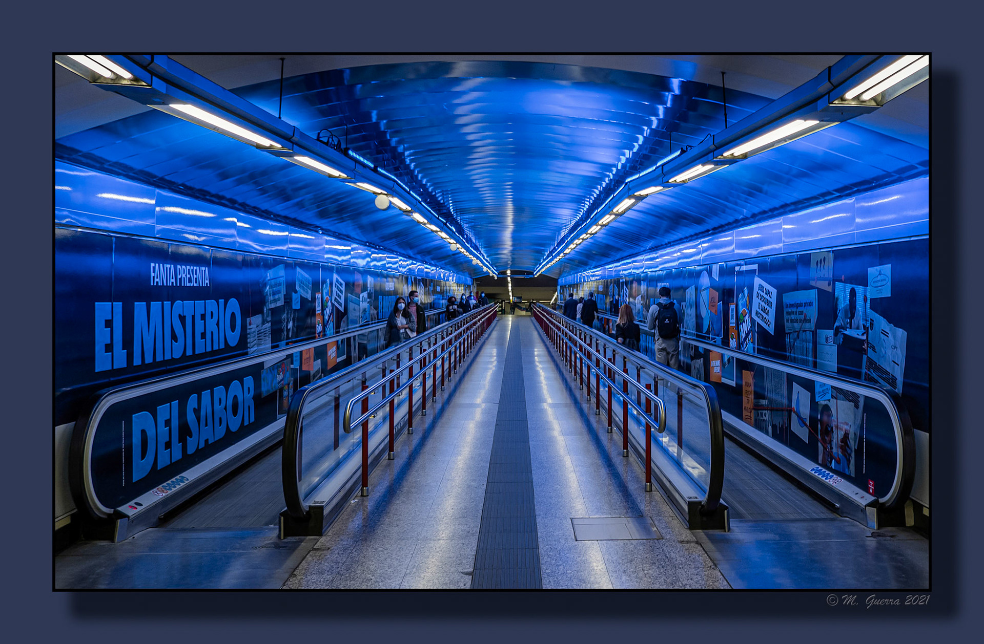El Metro en Nuevos Ministerios. 100ASA
