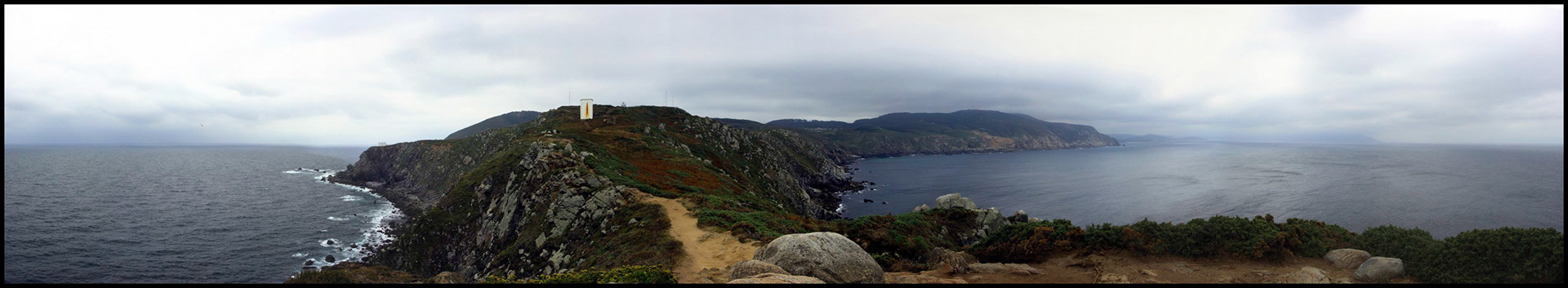 Panorámica de la Estaca de Bares. Ampliar