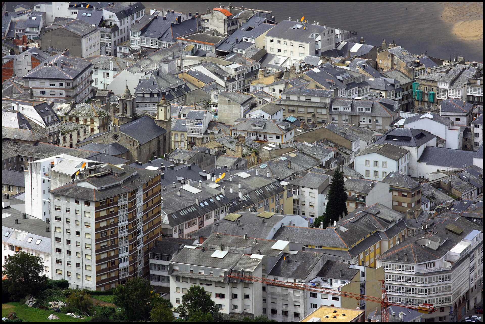 El pueblo de Viveiro en Lugo. Ampliar